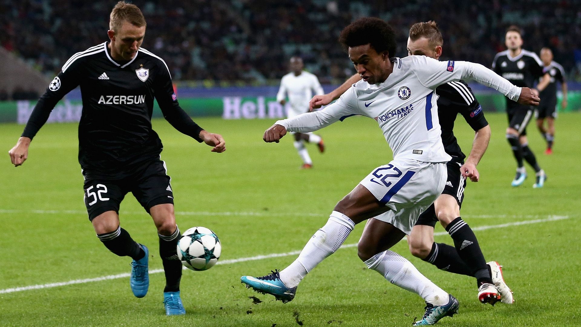 Willian Chelsea Qarabag