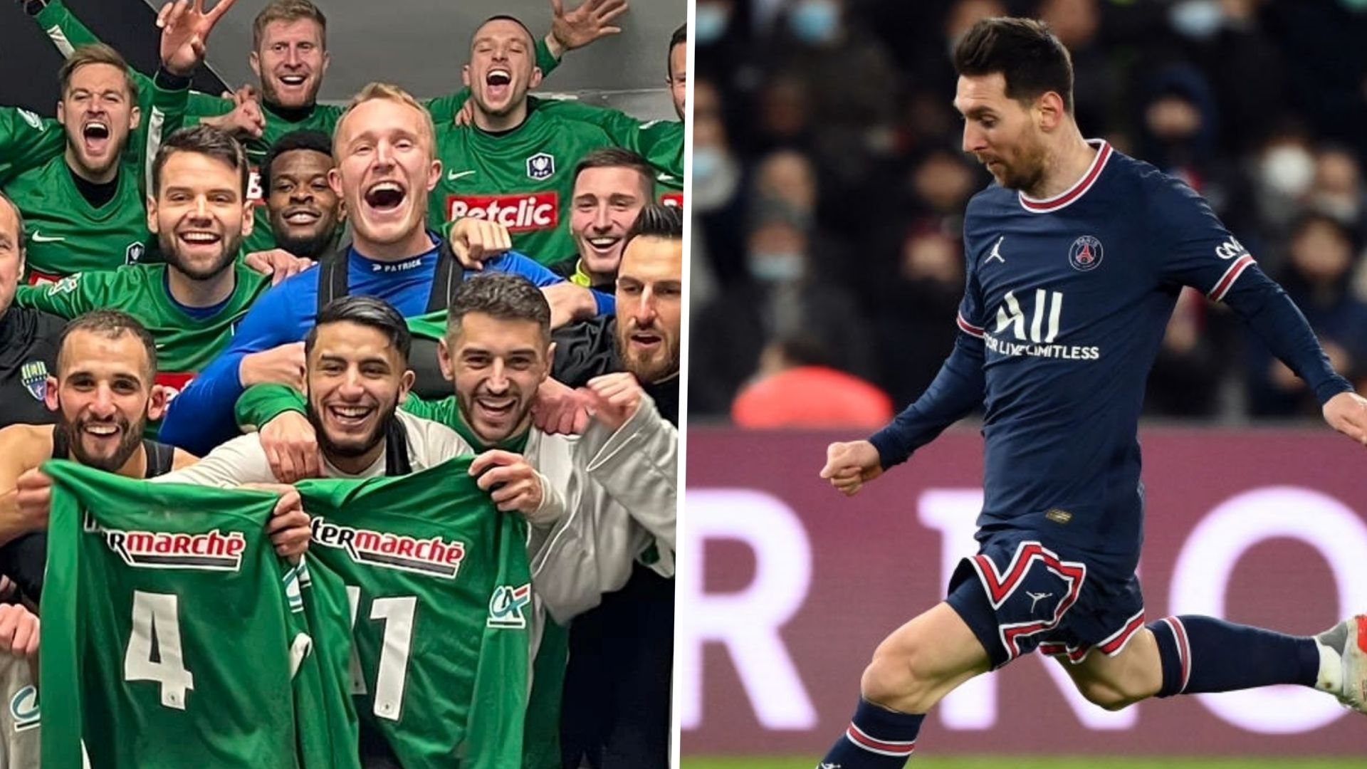 Transmisión en directo online del partido Feignies vs PSG por la Copa de Francia 2021--22