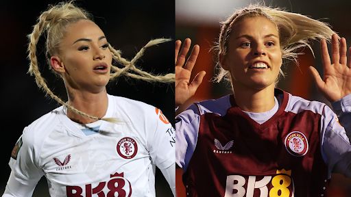 Alisha Lehmann Rachel Daly Aston Villa