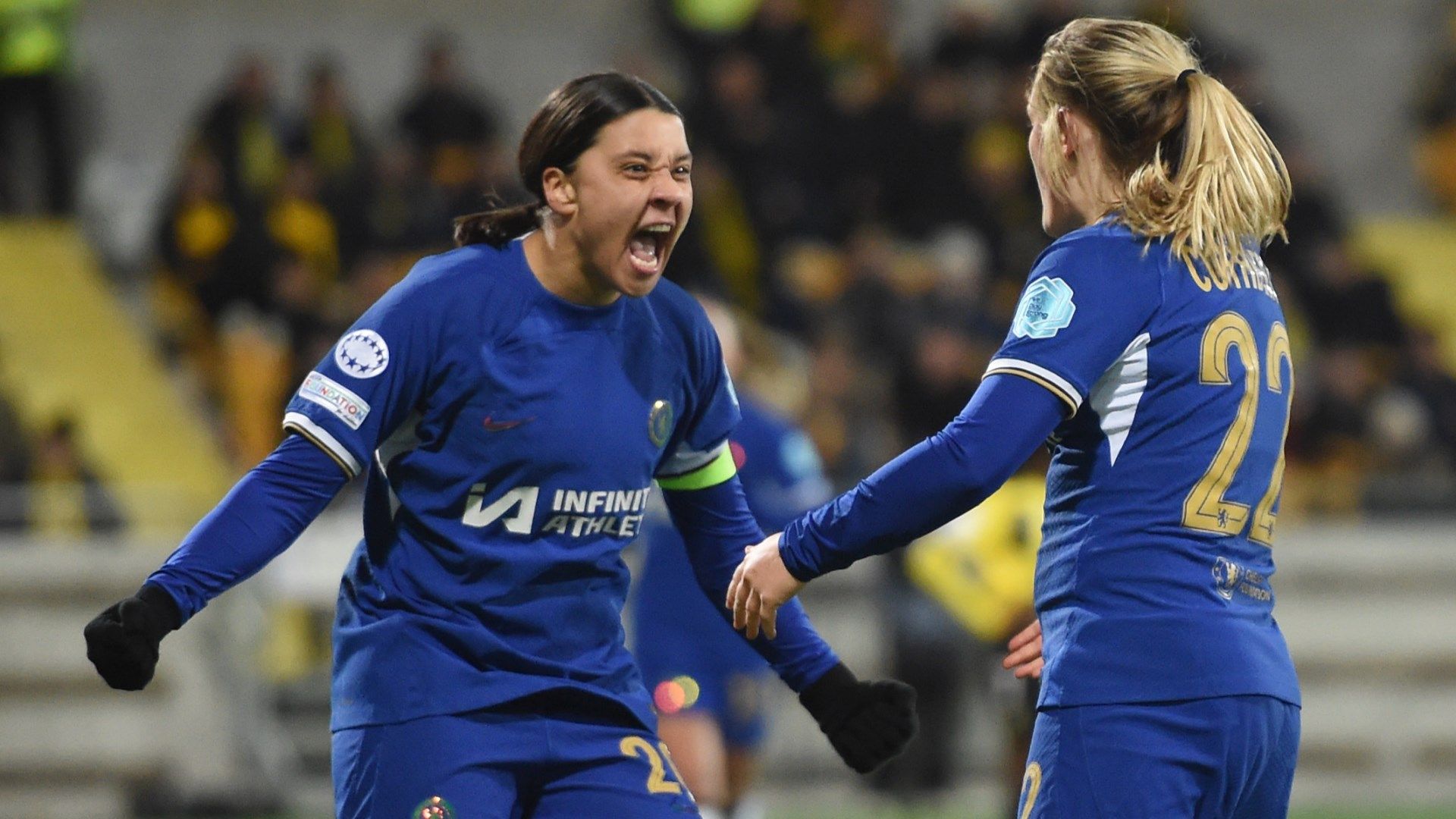 Sam Kerr Erin Cuthbert Chelsea Women 2023-24