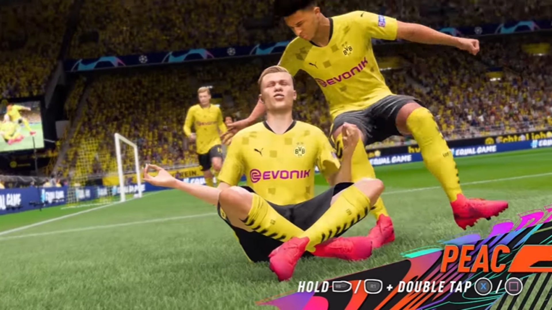 Paz nuevo festejo FIFA 21