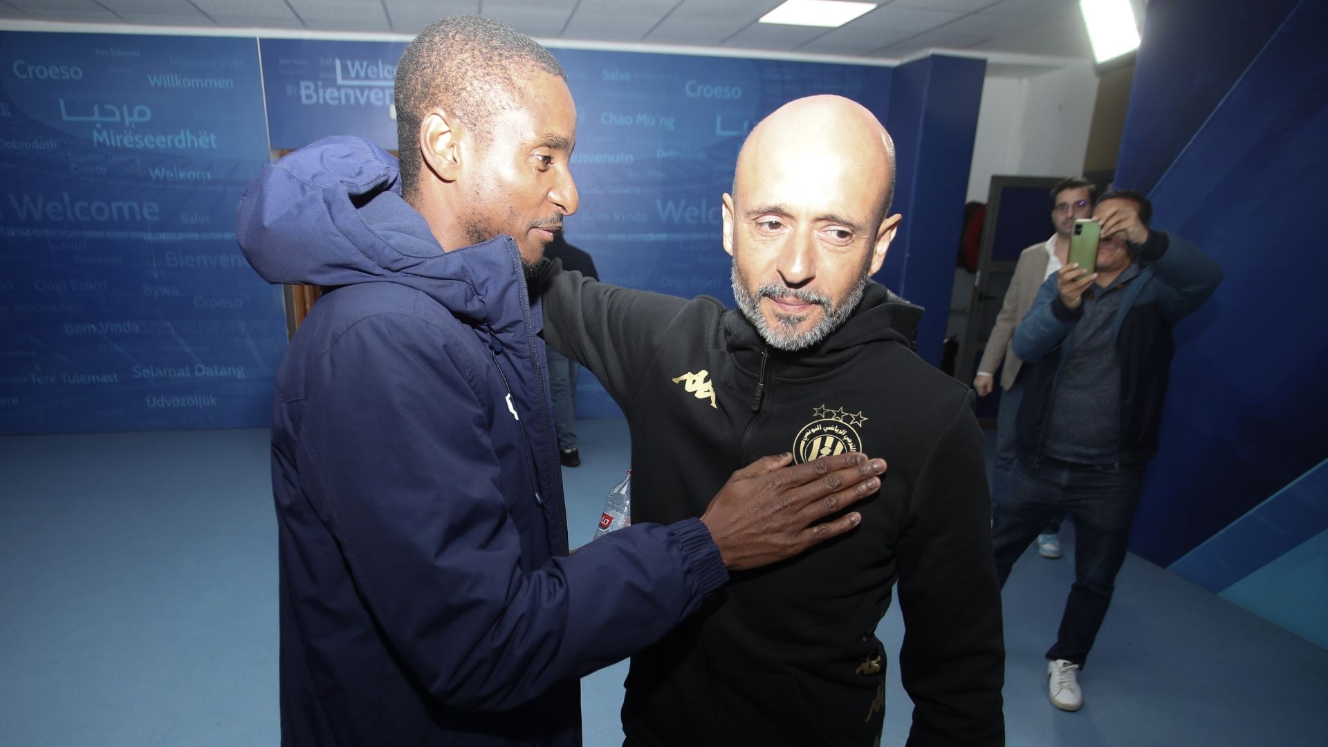 Rhulani Mokwena and Miguel Cardoso, April 2024.