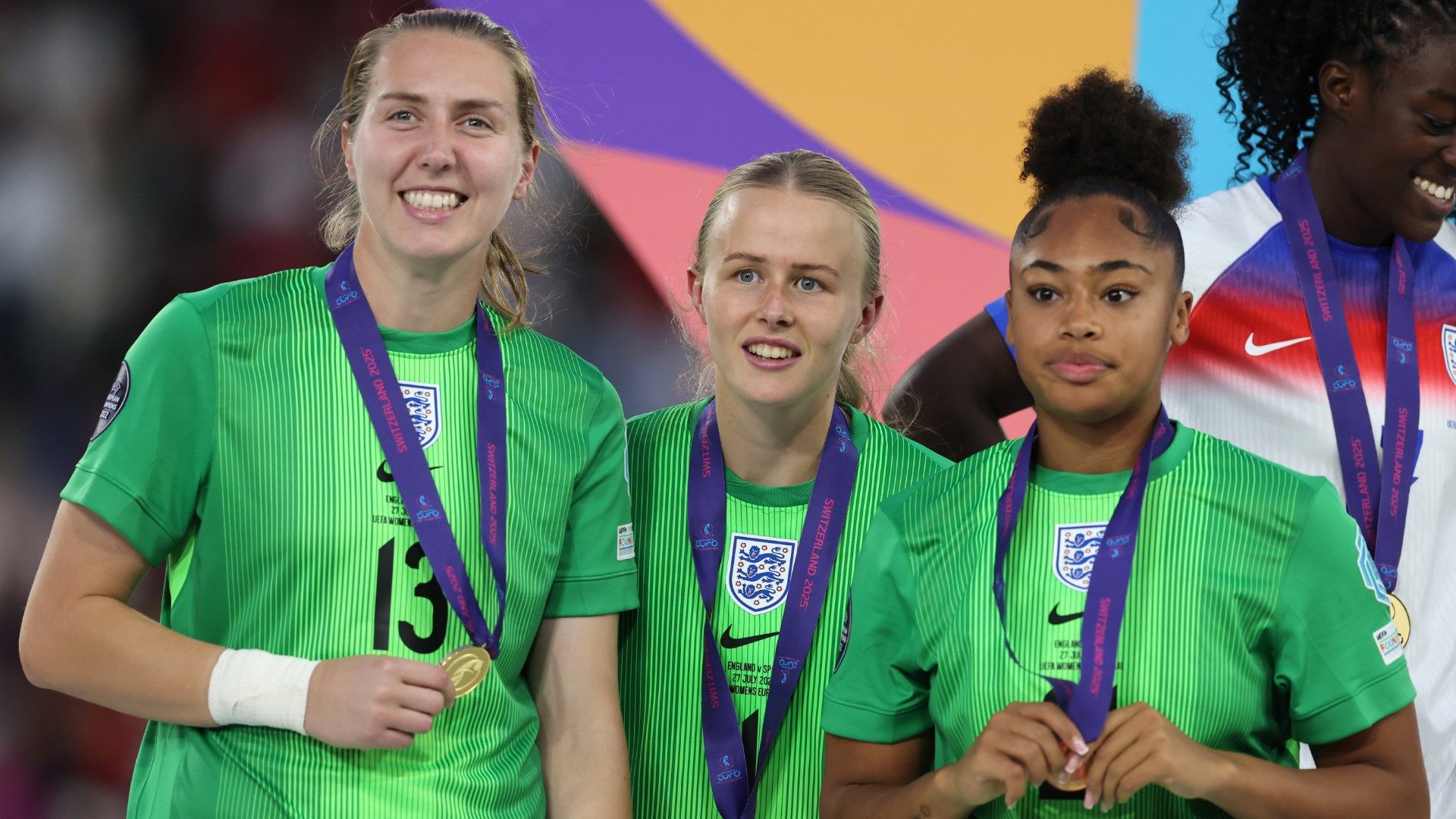 Anna Moorhouse Hannah Hampton Khiara Keating England Women 2025