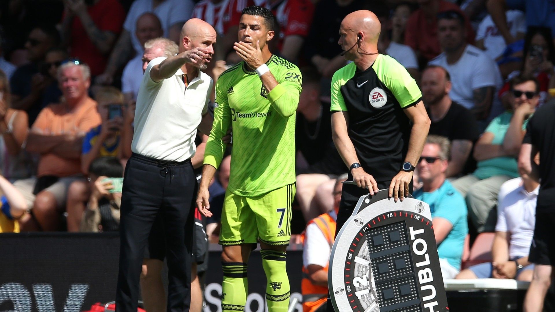 Erik ten Hag Cristiano Ronaldo Manchester United