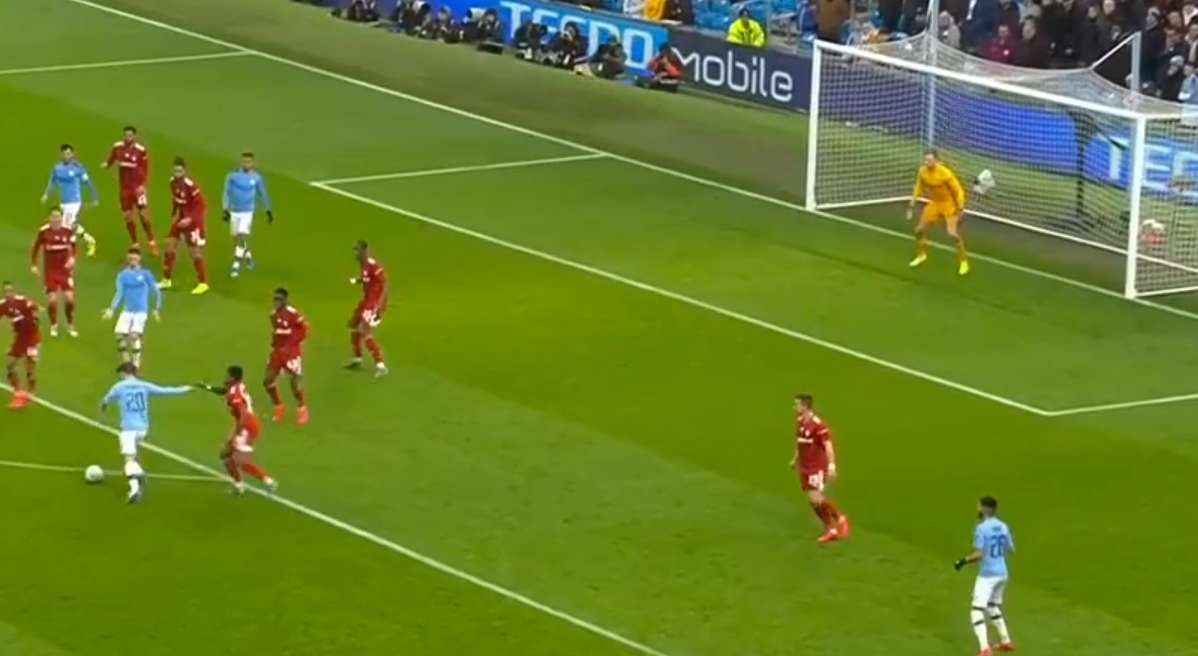 Bernardo Silva Manchester City Fulham FA Cup 2020