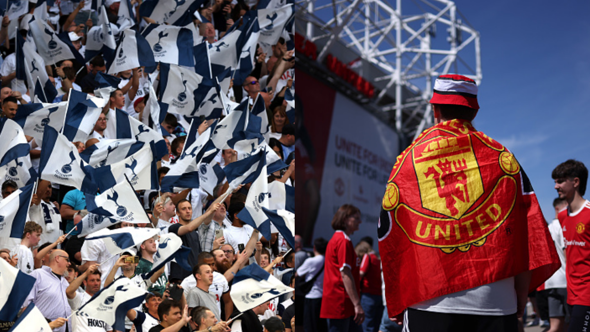 'Man Utd are outnumbered!' Tottenham supporters set to vastly exceed Red Devils fans for Europa League final as 15,000 ticketless punters travel to Bilbao | Goal.com UK