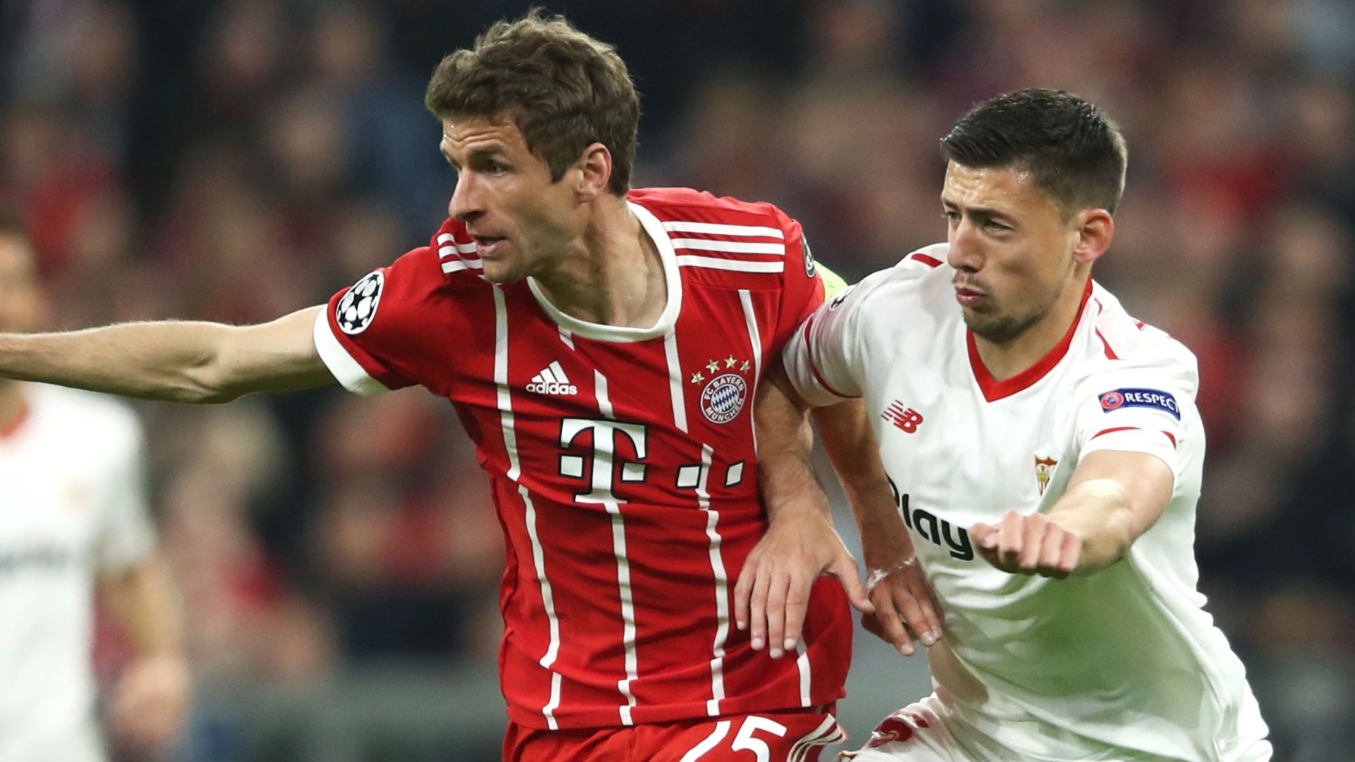 Thomas Muller, Bayern Munich, Clement Lenglet, Sevilla