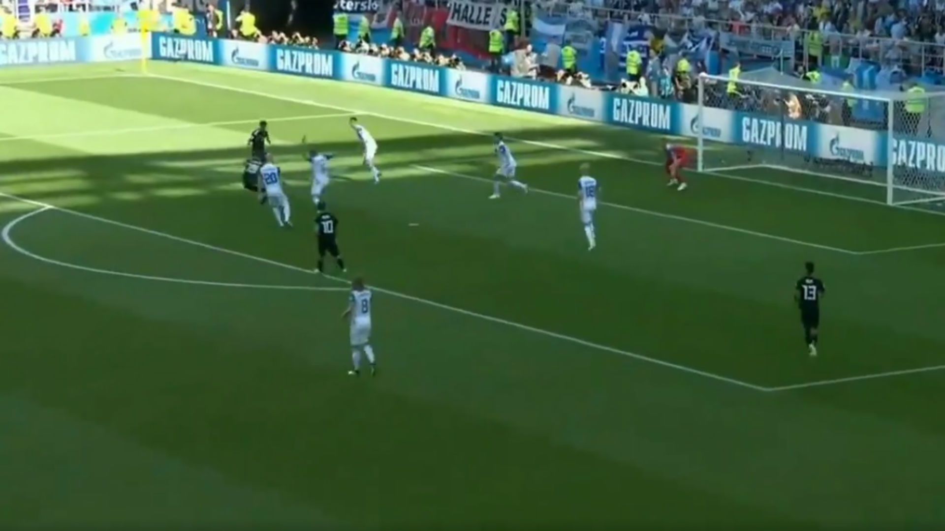 CAPTURA Gol Aguero Argentina Islandia Iceland World Cup 16062018