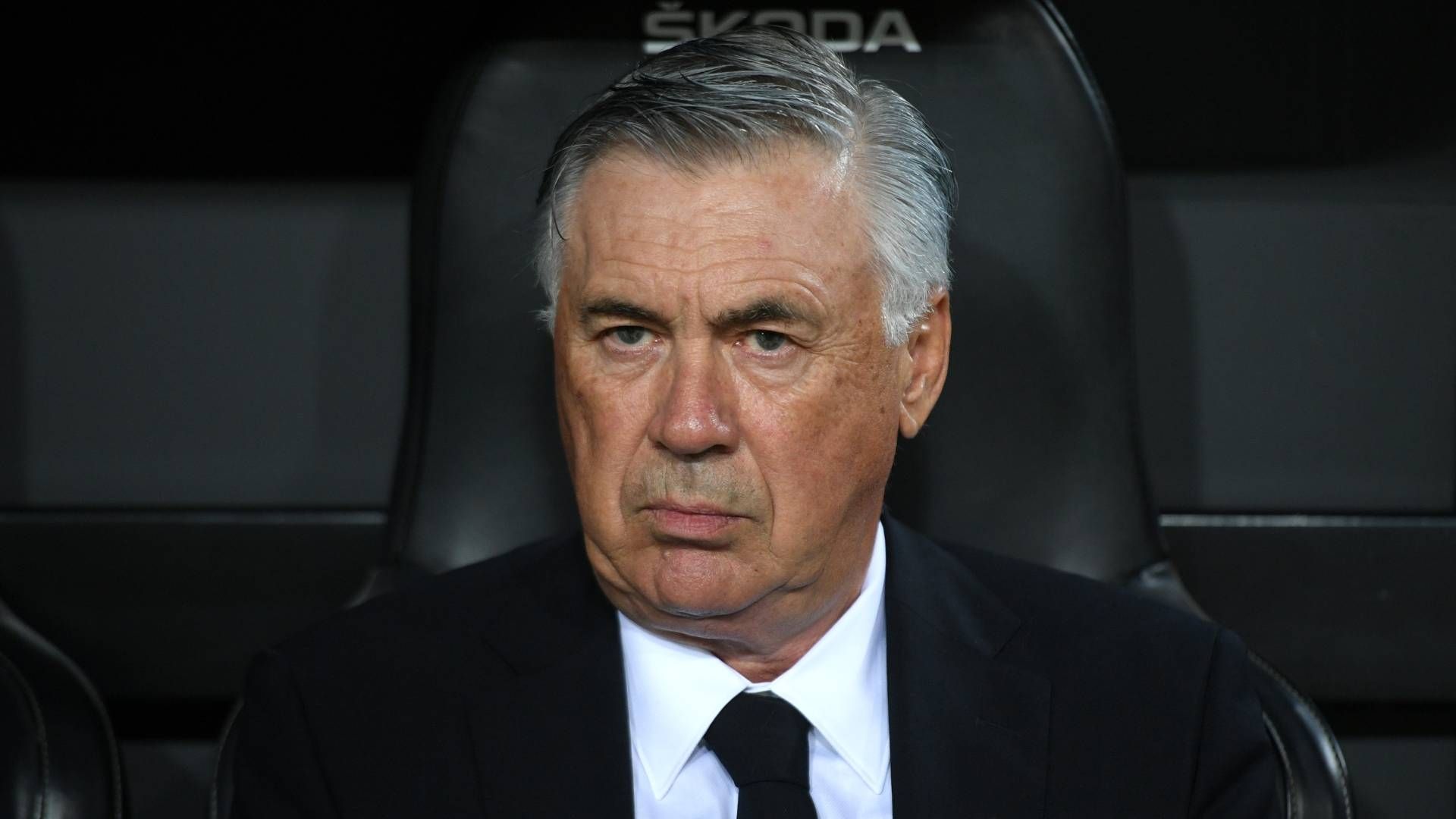 Carlo Ancelotti Real Madrid Banquillo