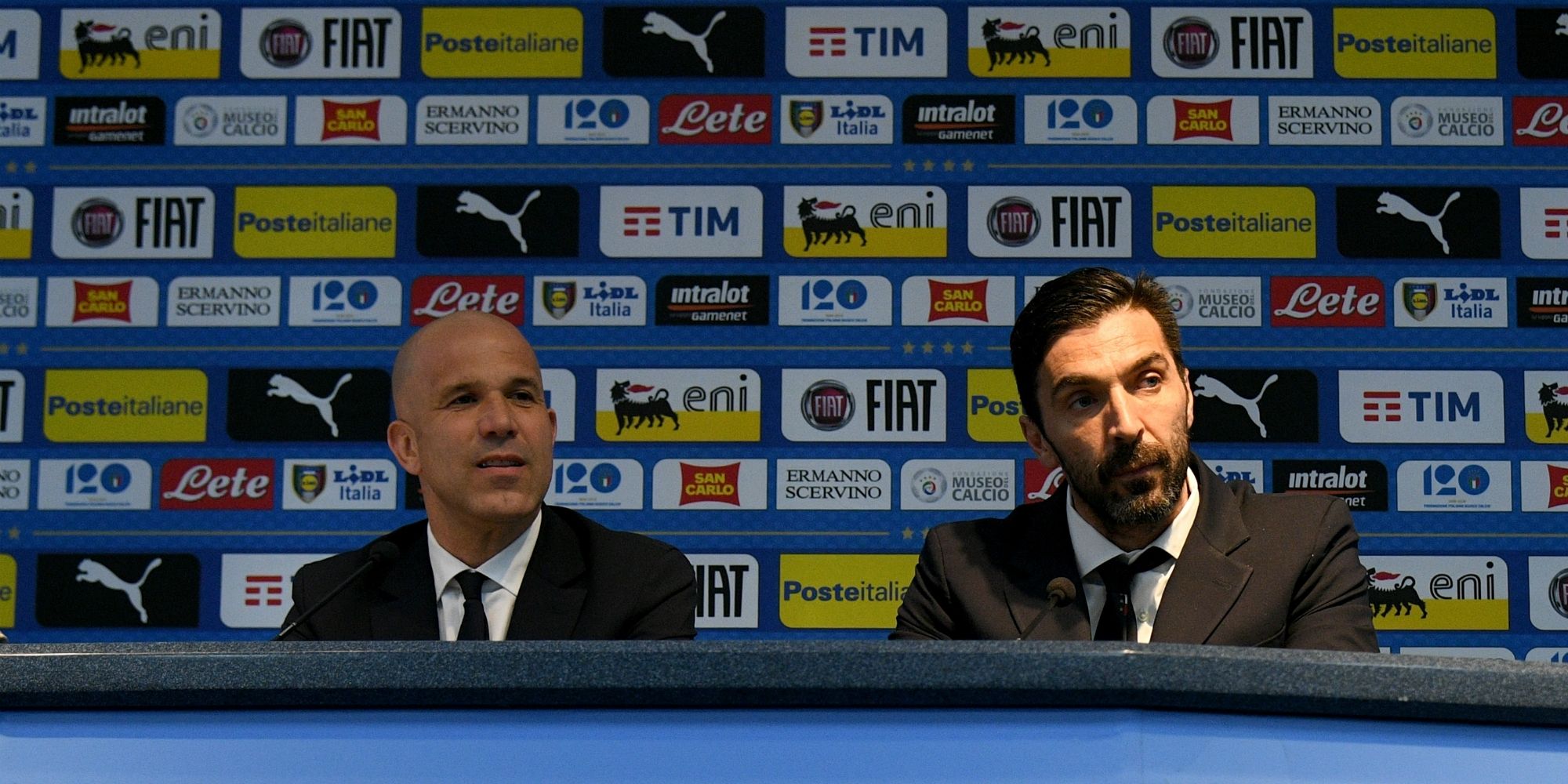 Gigi Buffon Gigi Di Biagio Argentina Italy