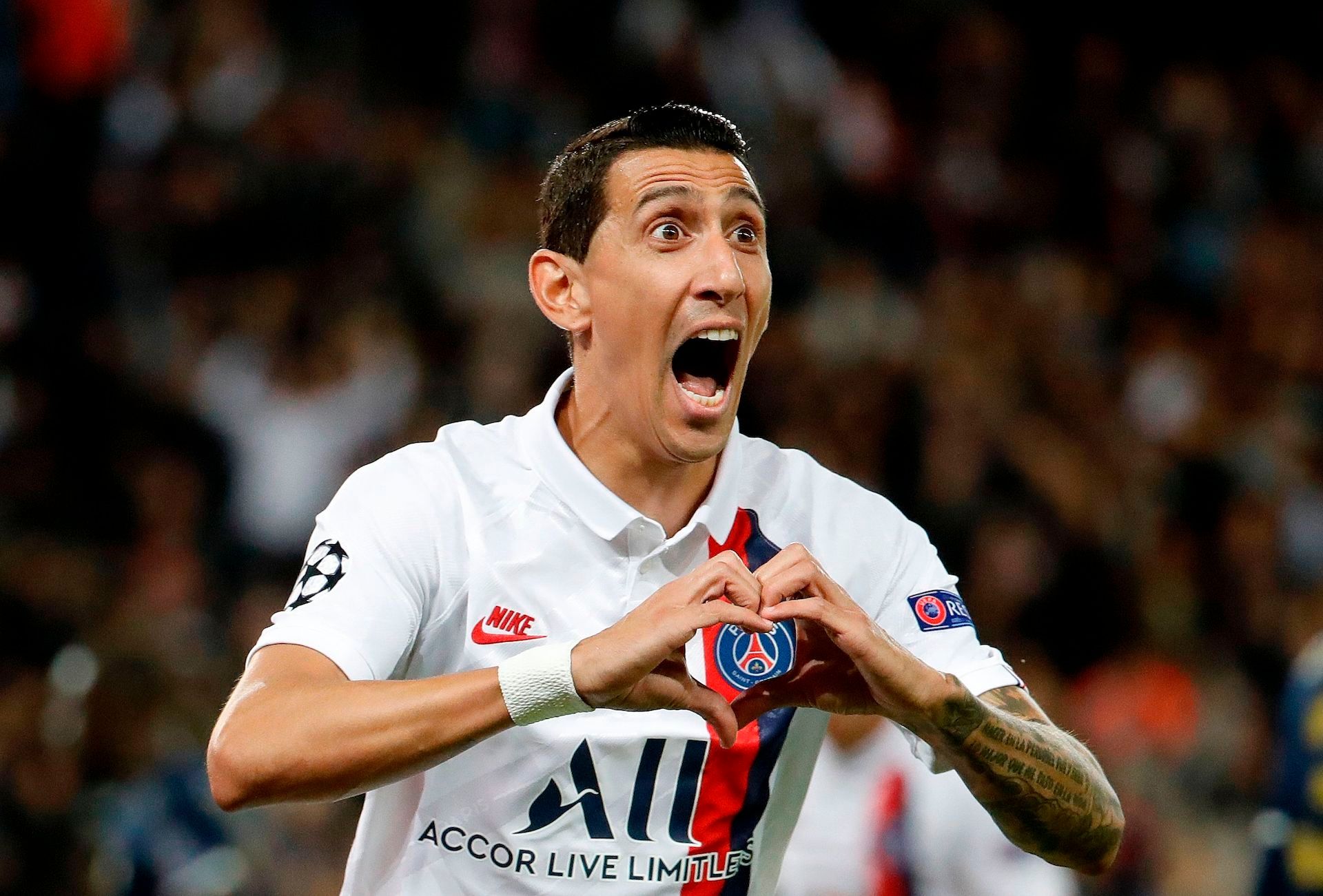 Di Maria PSG Real Madrid Champions League
