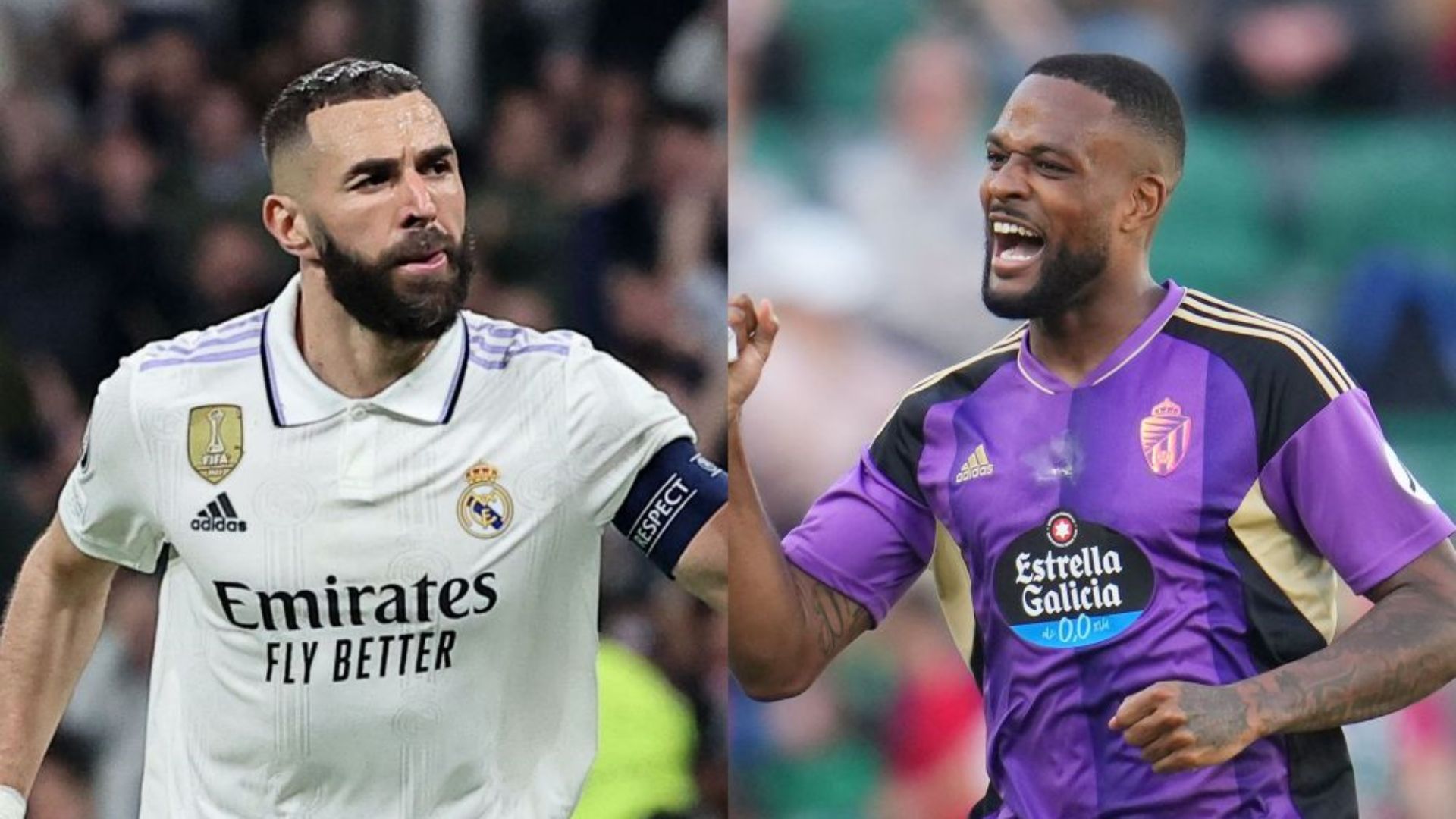 Karim Benzema Real Madrid Cyle Larin Valladolid