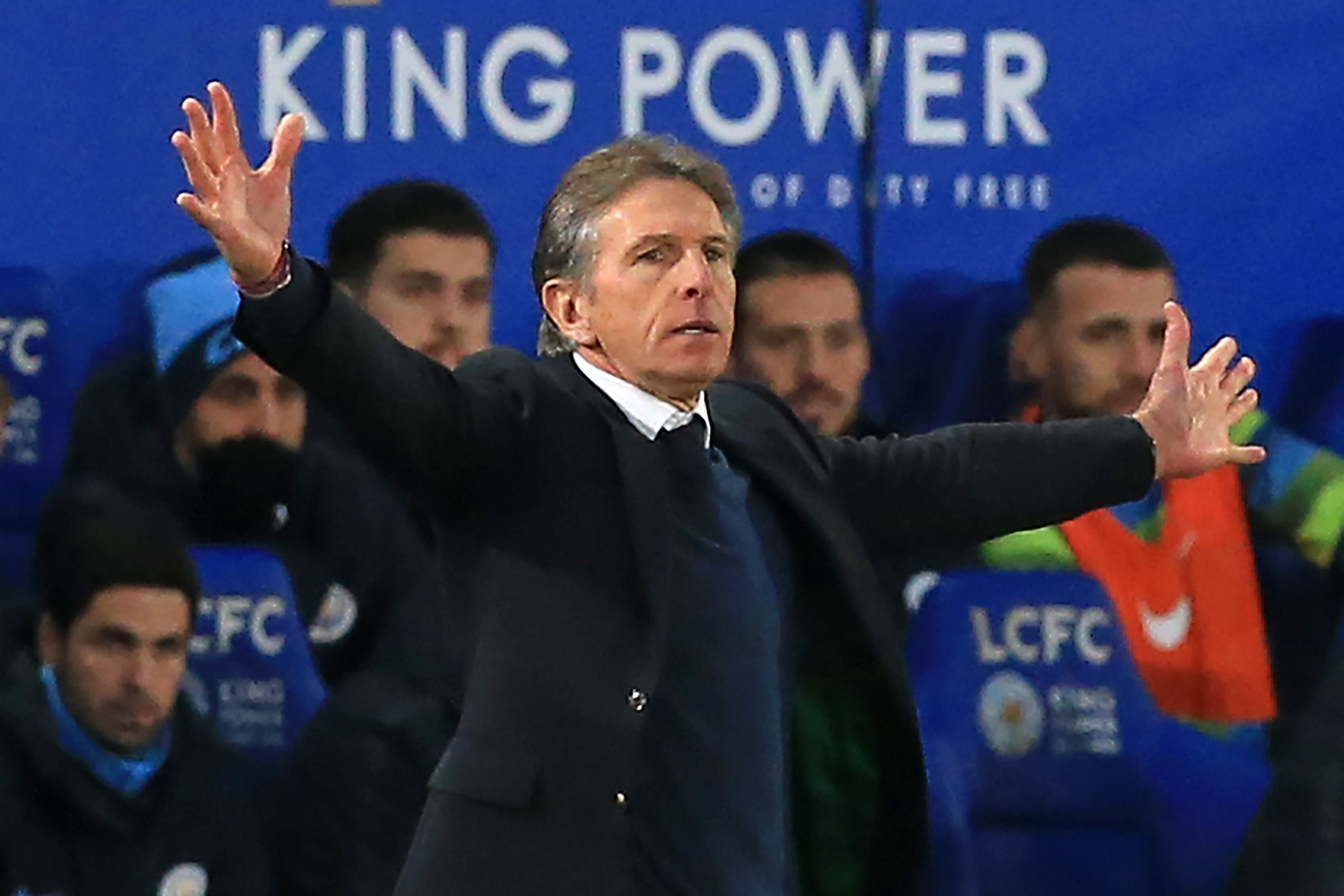Claude Puel - Leicester City 2018