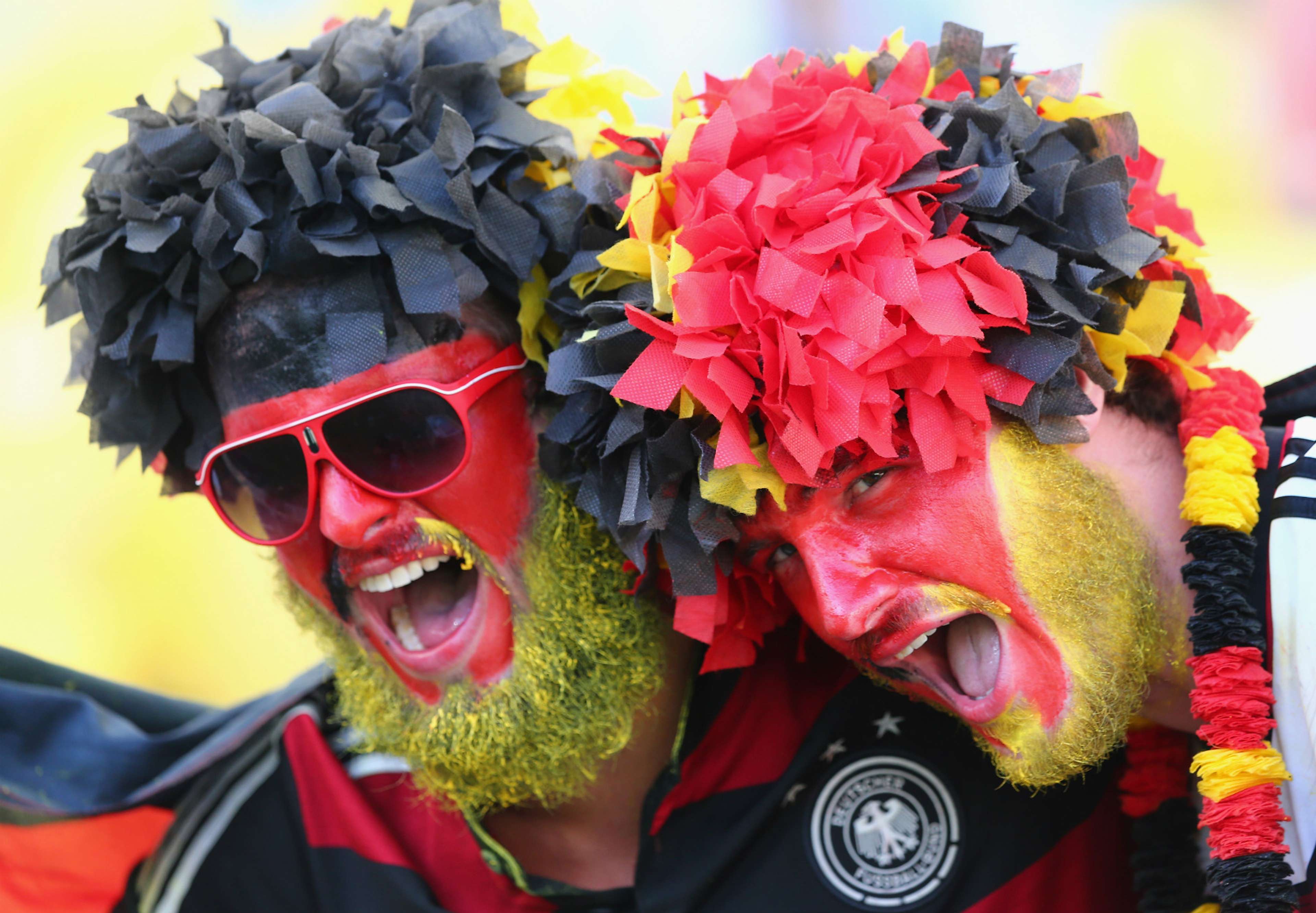 GERMANY FANS GERMANY ARGENTINA 2014 WORLD CUP FINAL 07132014