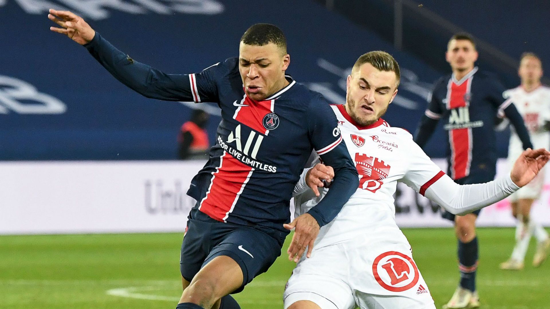 Kylian Mbappe PSG Brest Ligue 1 09012020