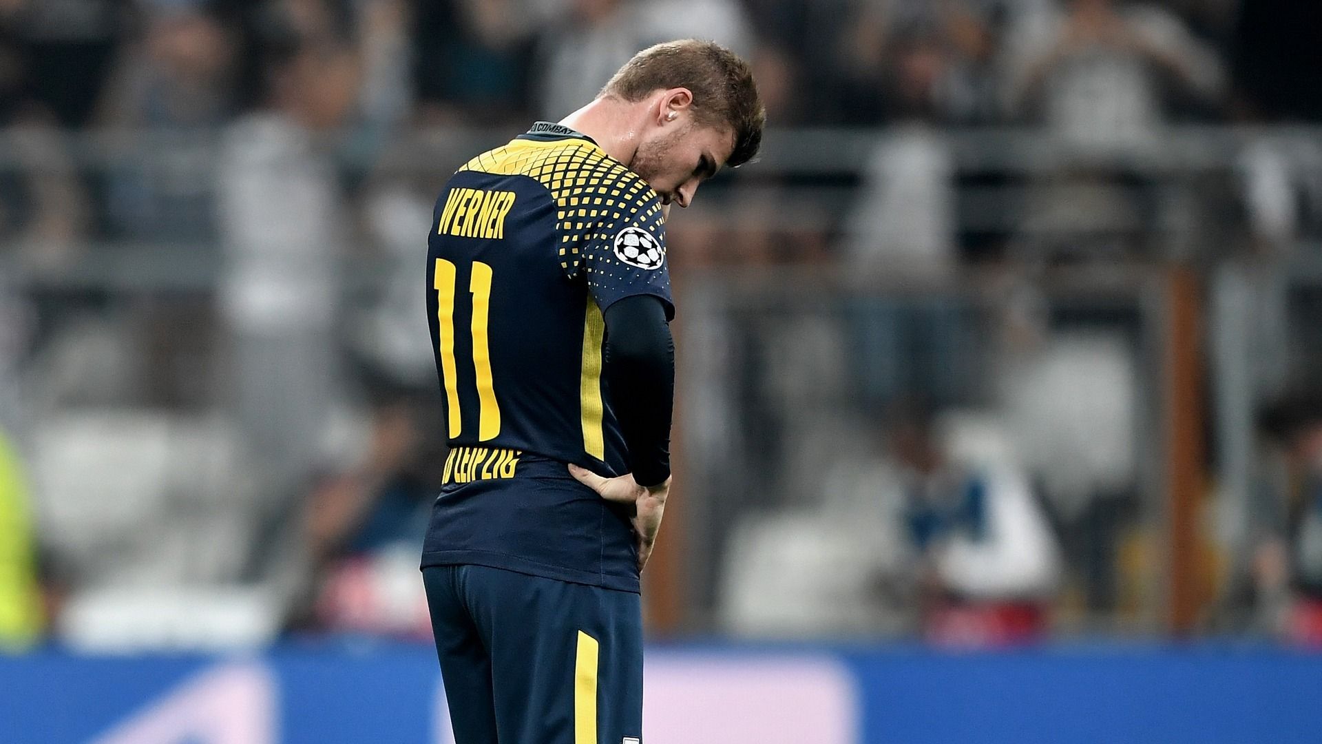 Timo Werner RB Leipzig UCL 09272017