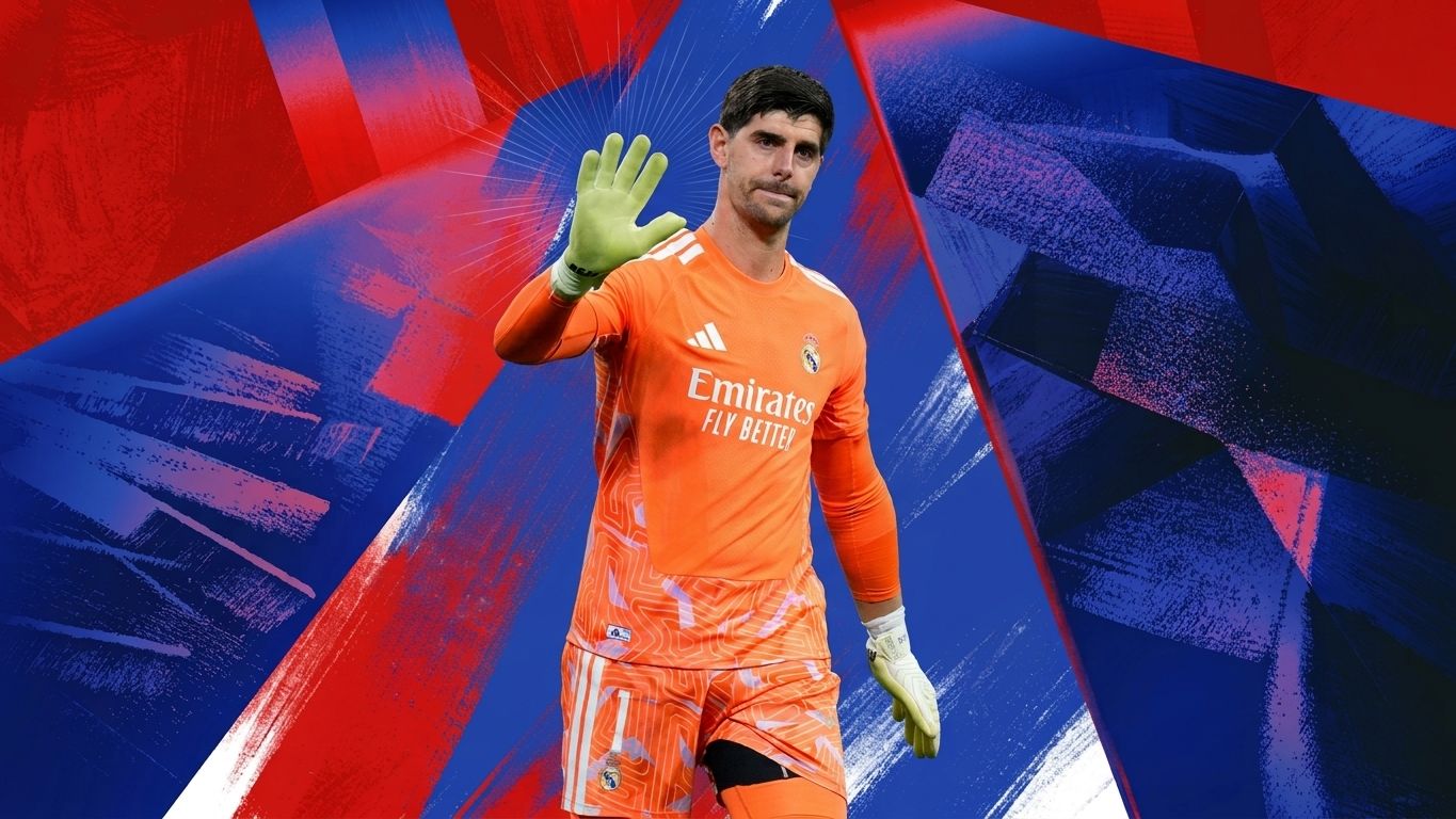 Thibaut Courtois Real Madrid GFX GOAL ONLY