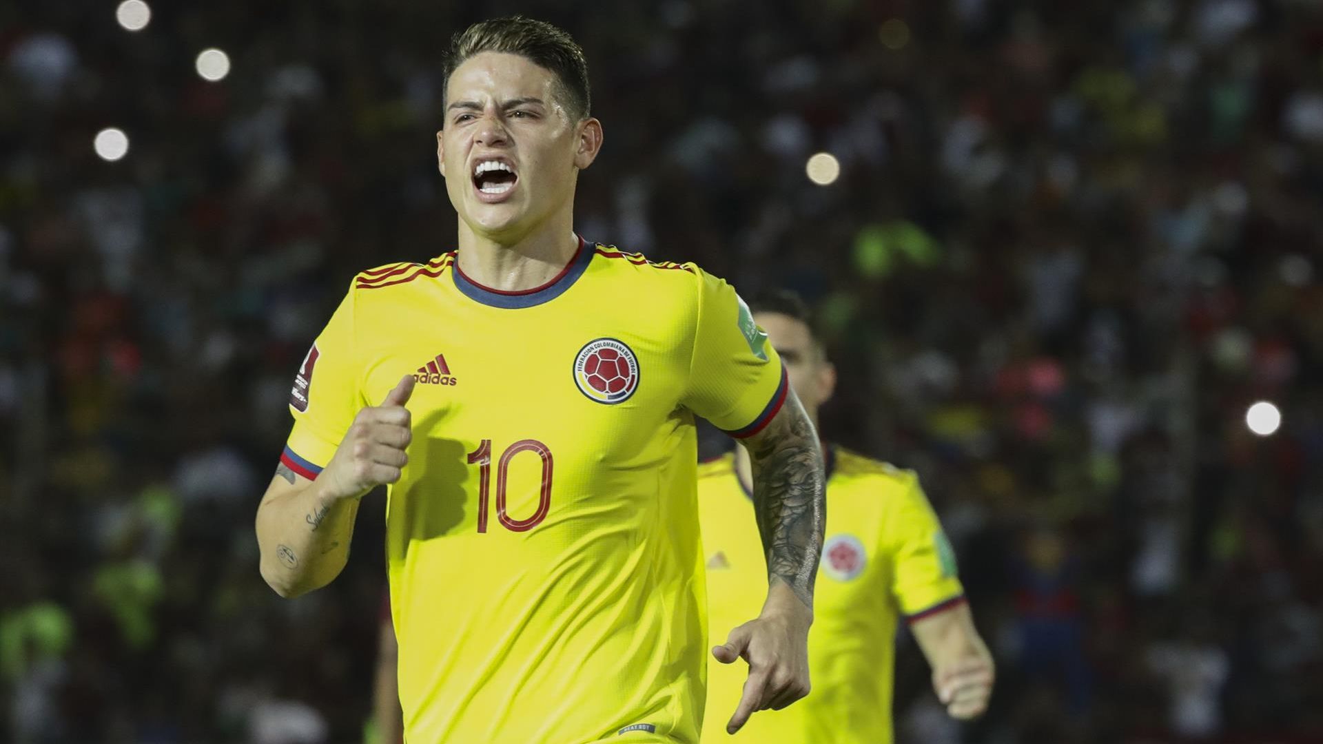 Venezuela Colombia James Rodríguez Eliminatorias Qatar 2022