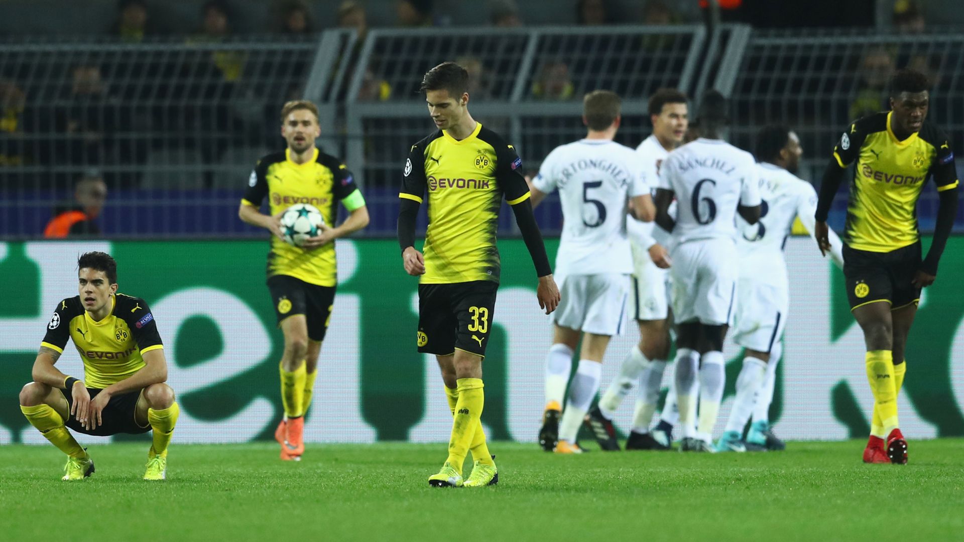 Borussia Dortmund Tottenham Hotspur Champions League 21112017