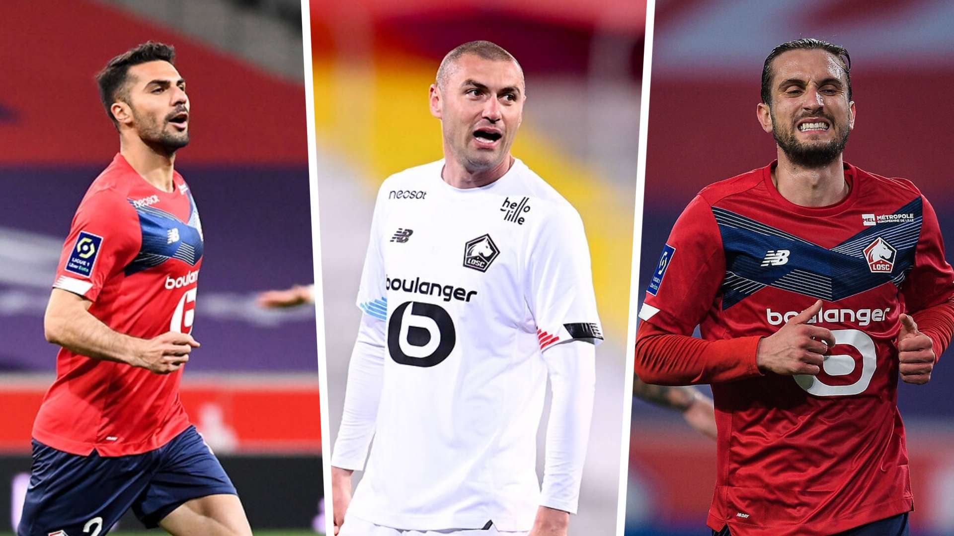 Zeki Celik & Burak Yilmaz & Yusuf Yazici Lille GFX