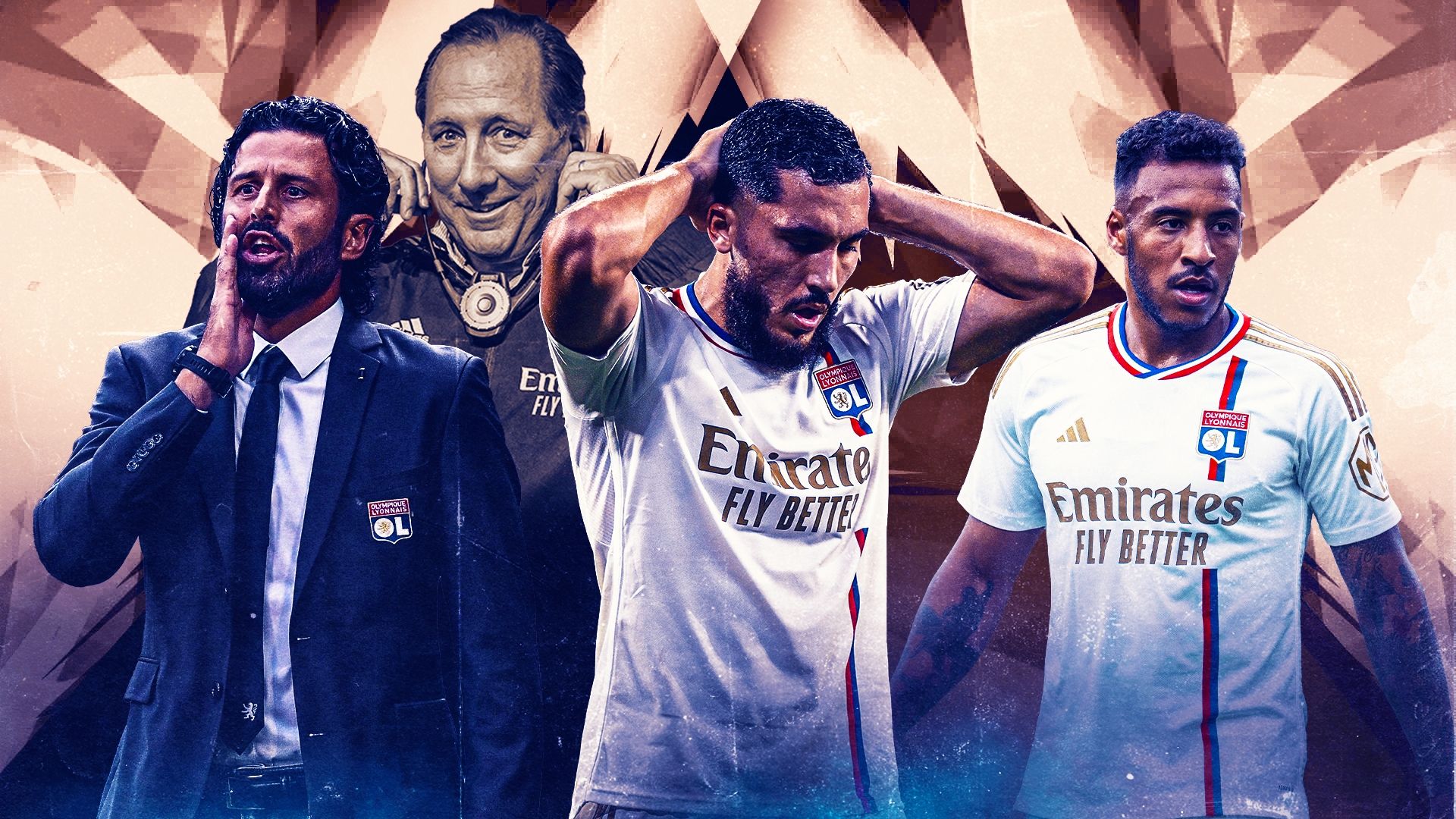 GFX Olympique Lyon John Textor Fabio Grosso Corentin Tolisso Rayan Cherki