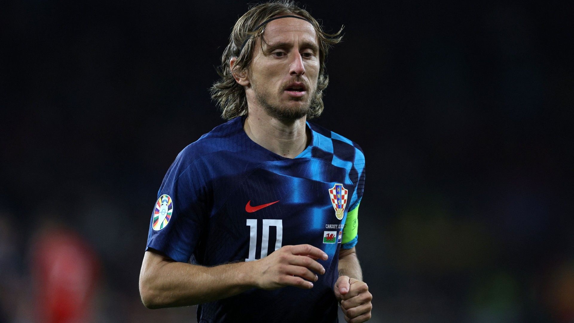 Croatia's midfielder Luka Modric 