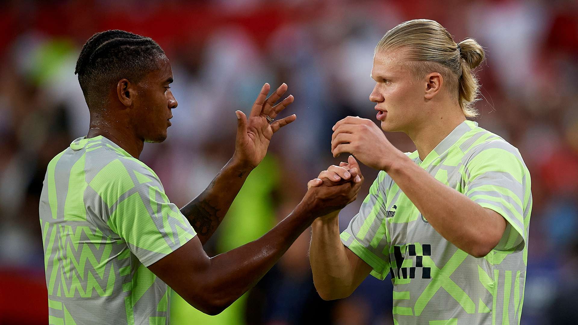 Manuel Akanji Erling Haaland Manchester City 2022-23