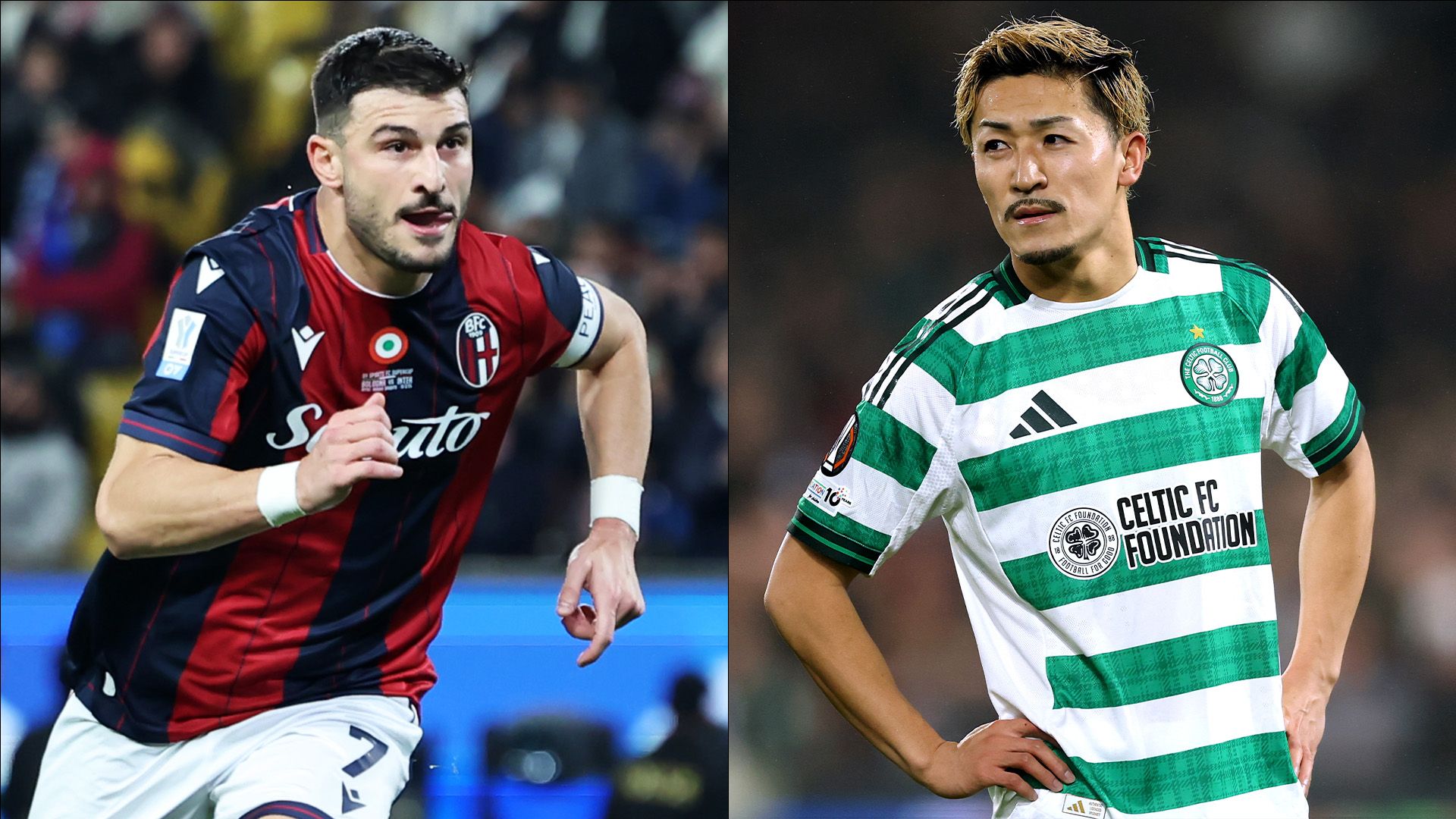 Riccardo Orsolini Bologna Daizen Maeda Celtic