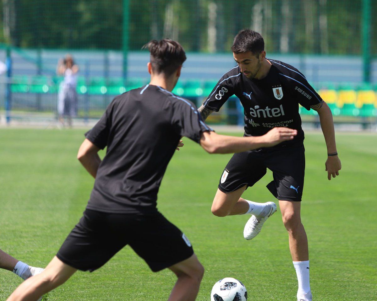 Treino uruguai 22 06 18