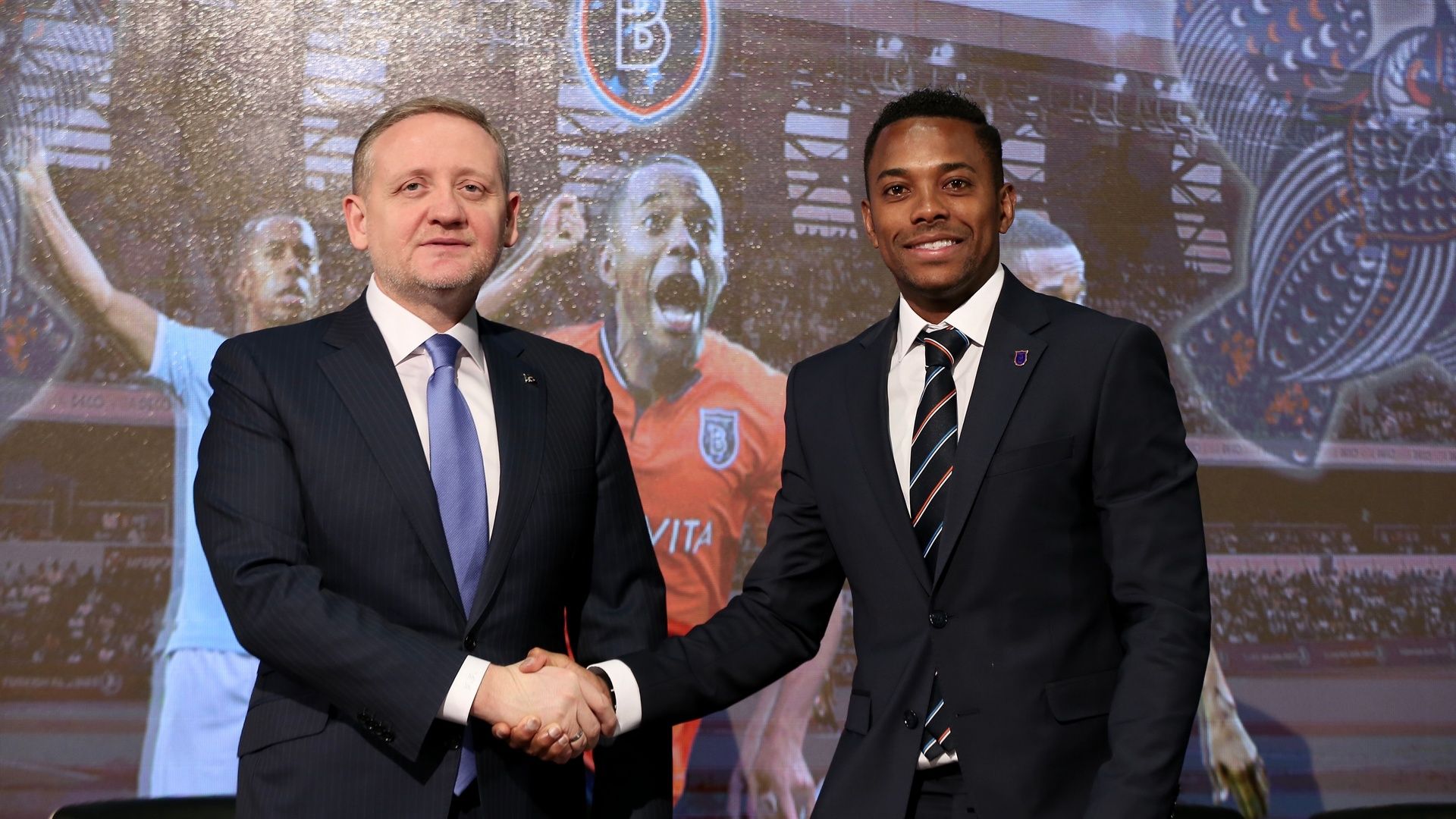 Robinho Basaksehir Transfer Press Conference