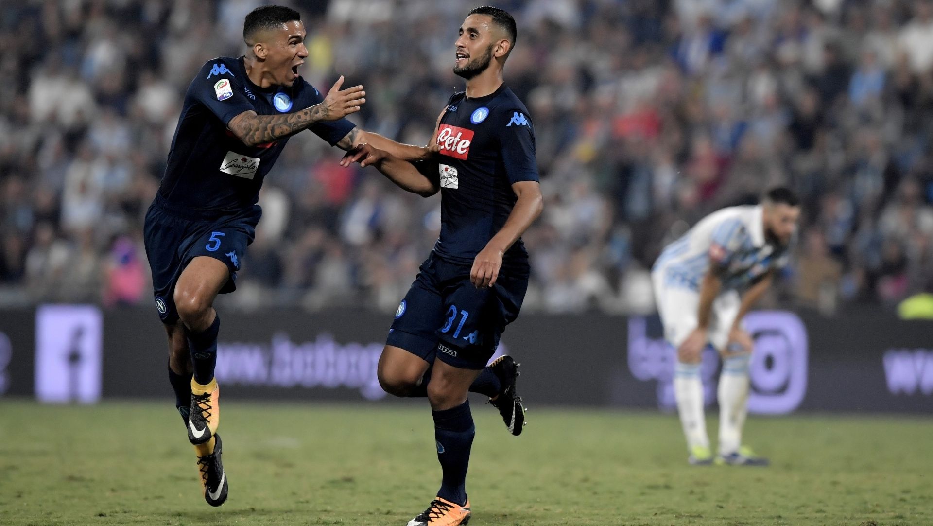 Allan Faouzi Ghoulam SPAL Napoli