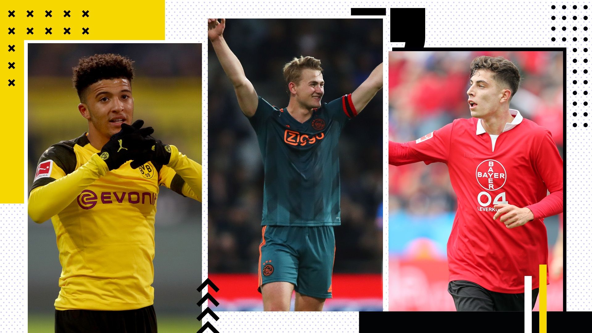 GFX De Ligt Sancho Havertz