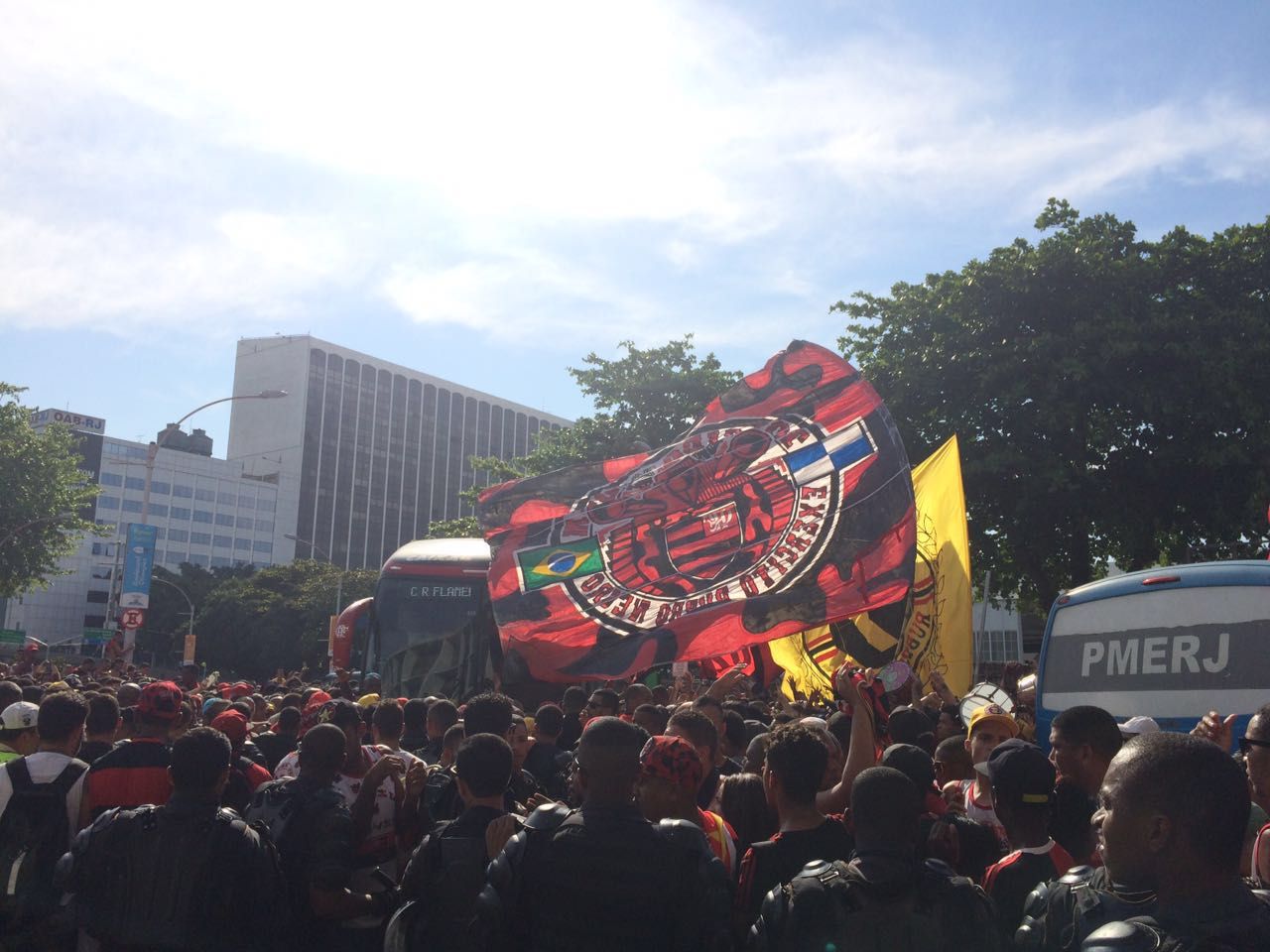 Torcida do Flamengo Aeroporto