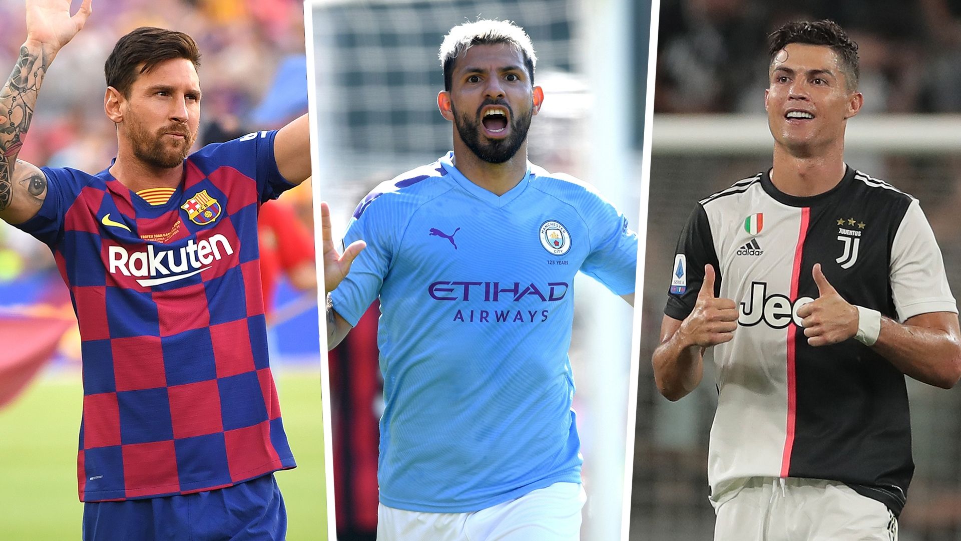 Messi Aguero Ronaldo GFX