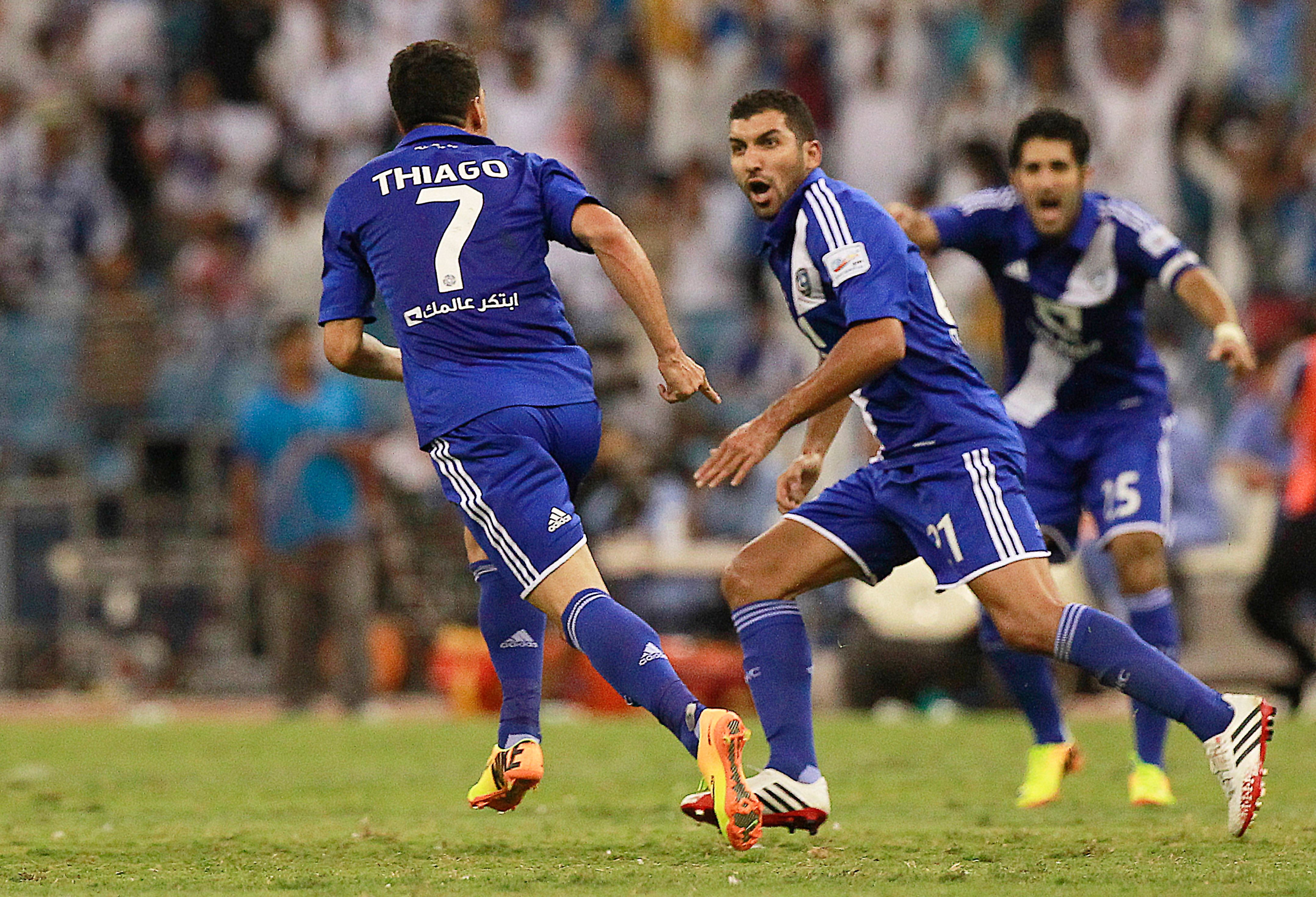 Thiago Neves Adel hermach and joy goal in al ittihad