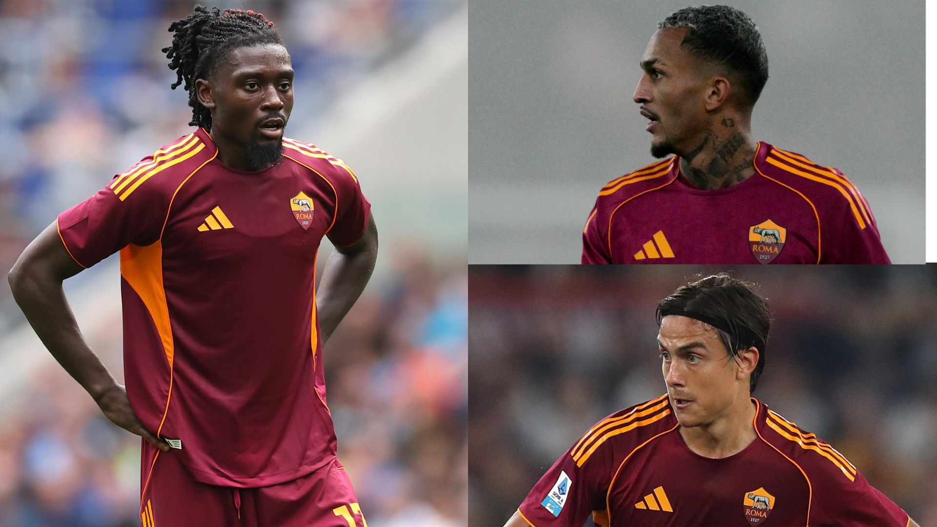 Manu Koné Wesley Dybala Roma