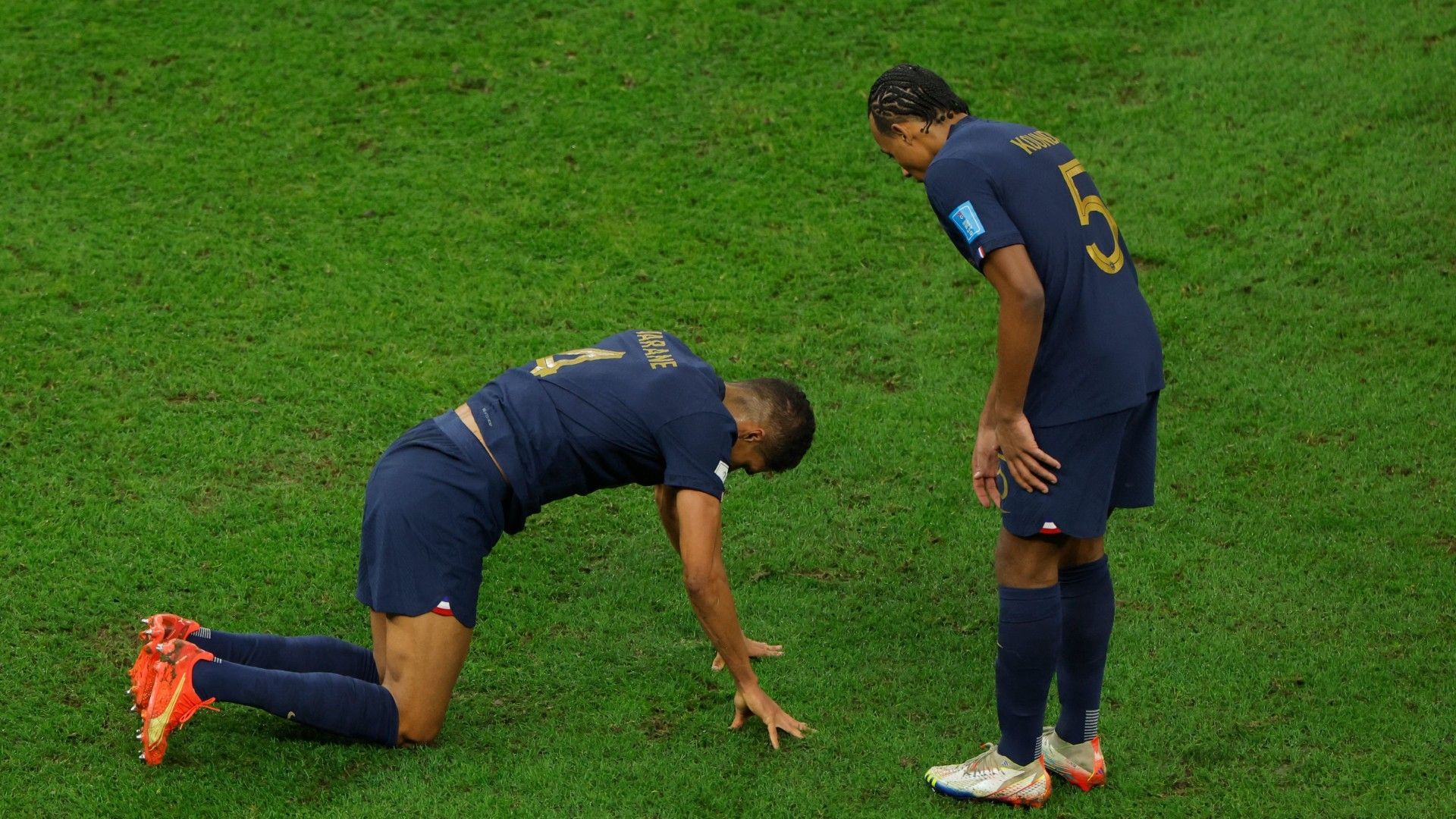 Jules Kounde France Argentina Final World Cup 18122022