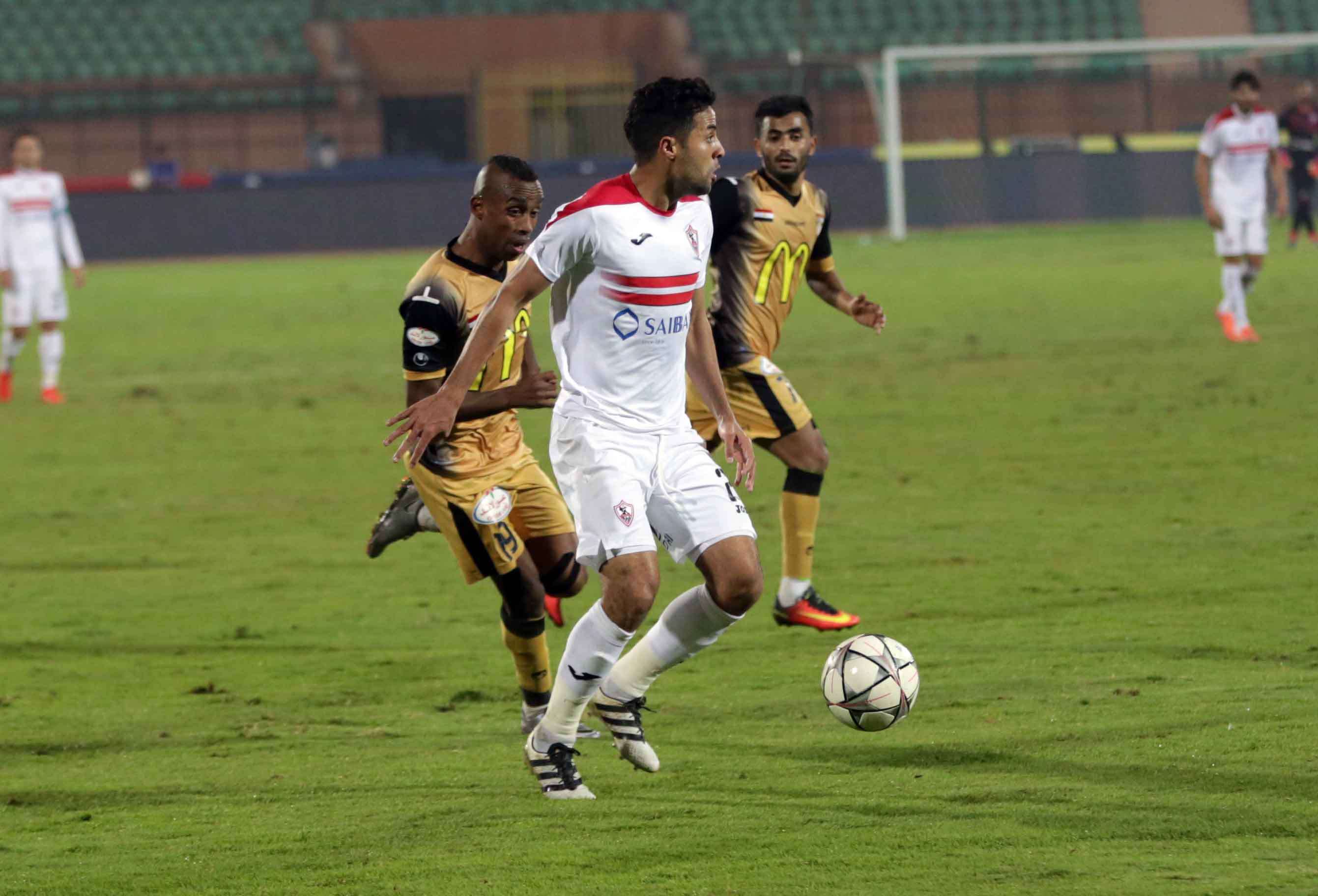 Mohamed Ibrahim - El Entag El Harby v Zamalek - 21-12-2015