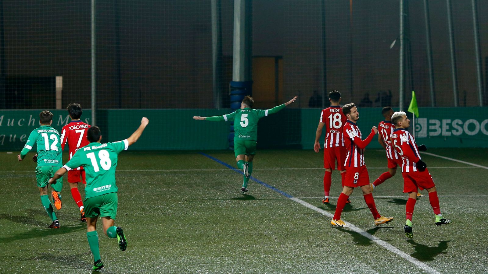 Cornella Atletico Madrid Copa del Rey