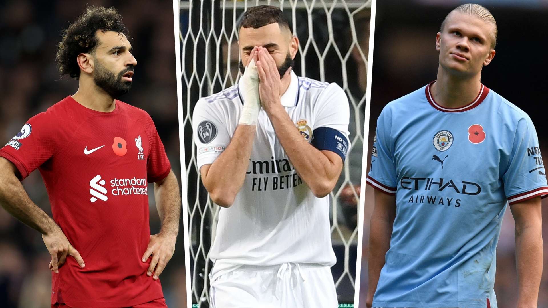 Salah Benzema Haaland