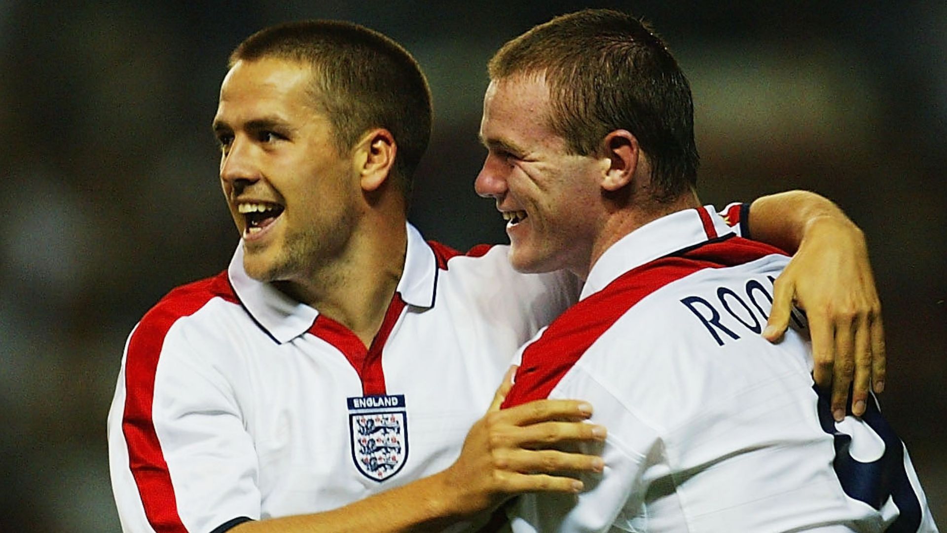 Michael Owen Wayne Rooney England