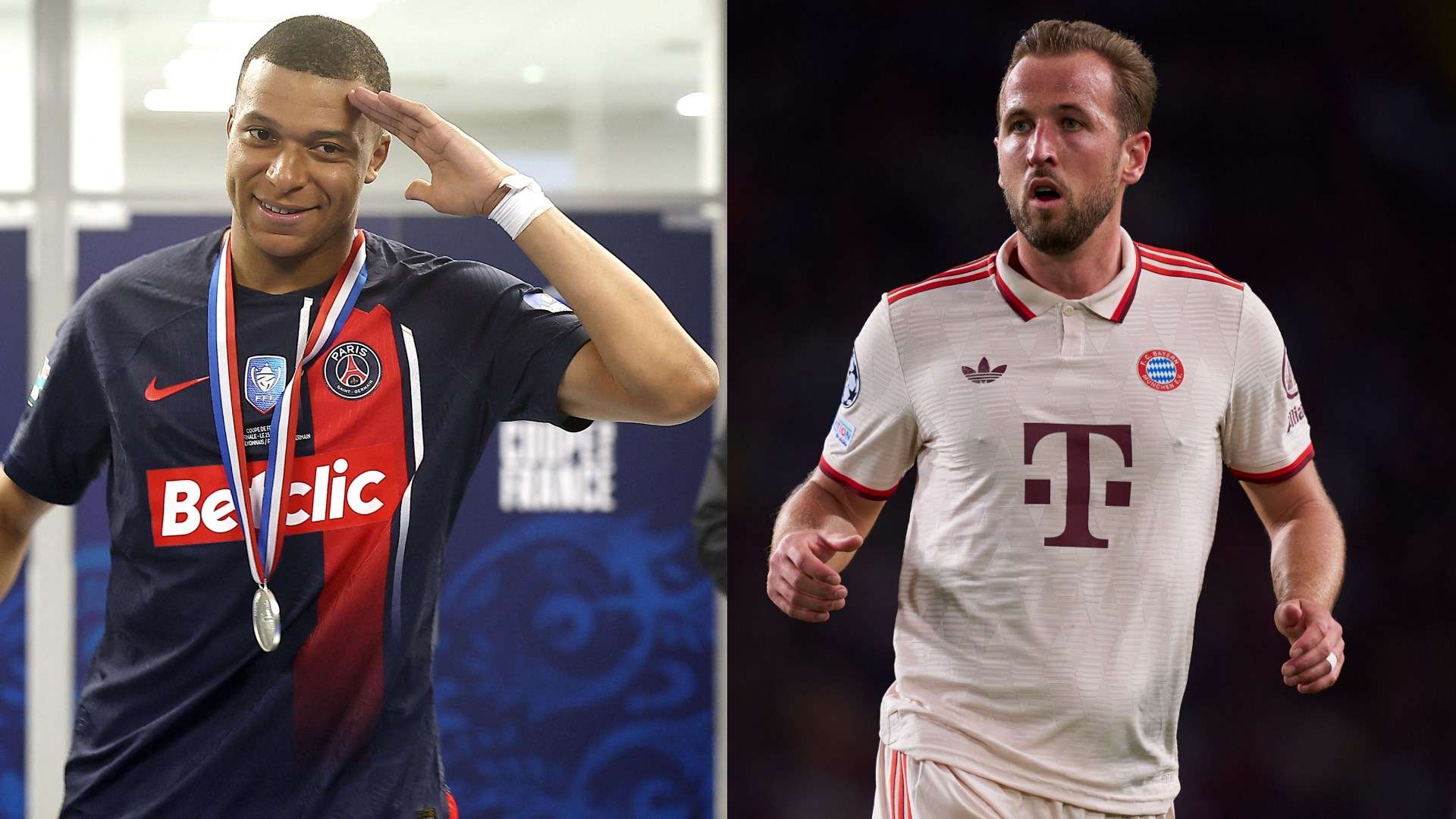 Kylian Mbappe - Harry Kane