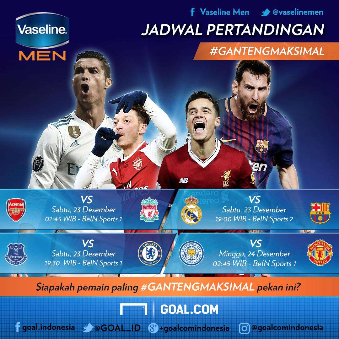 GFX Jadwal Ganteng - Desember