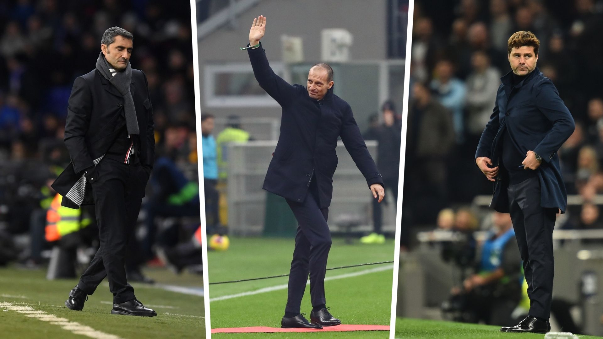 Pochettino Allergri Valverde