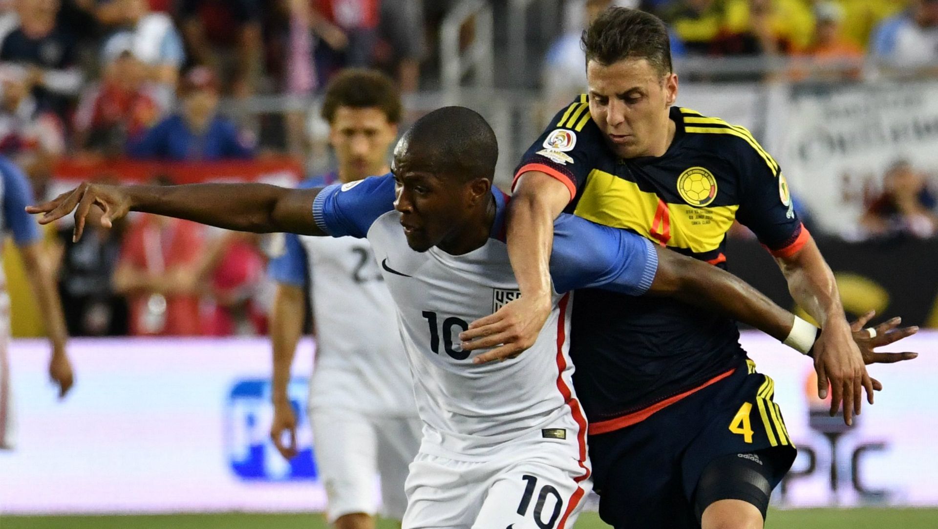Darlington Nagbe Santiago Arias USA Colombia Copa America 06032016