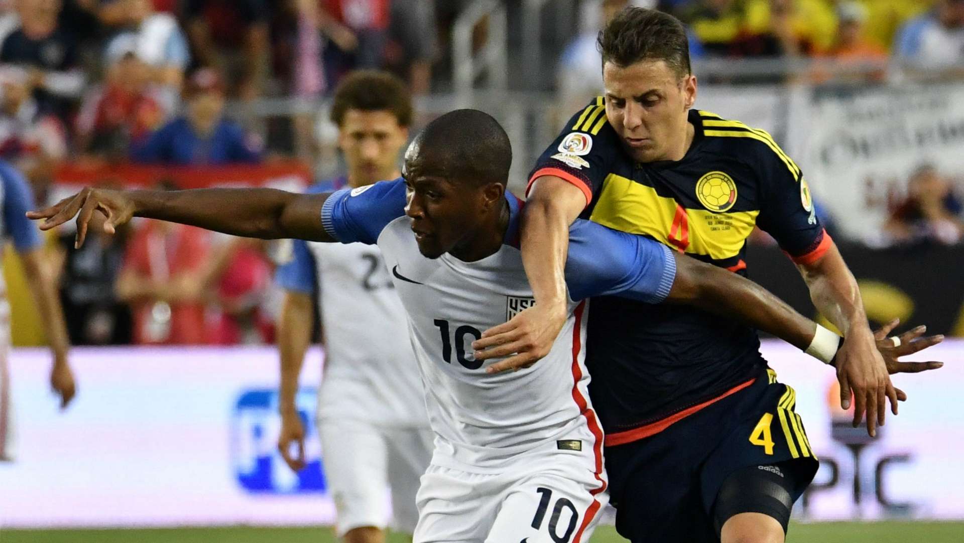 Darlington Nagbe Santiago Arias USA Colombia Copa America 06032016