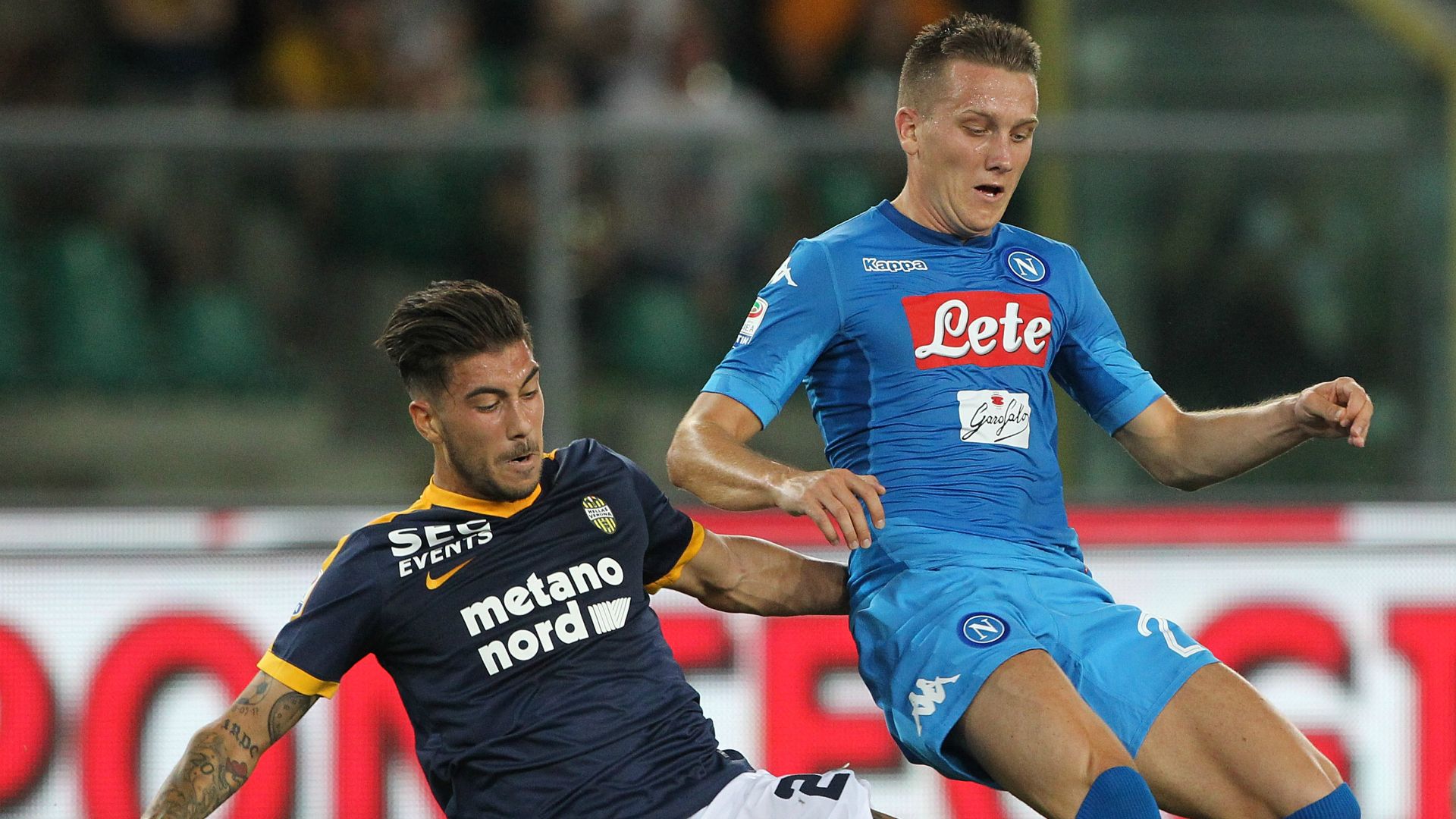 Zielinski Zaccagni Verona Napoli Serie A