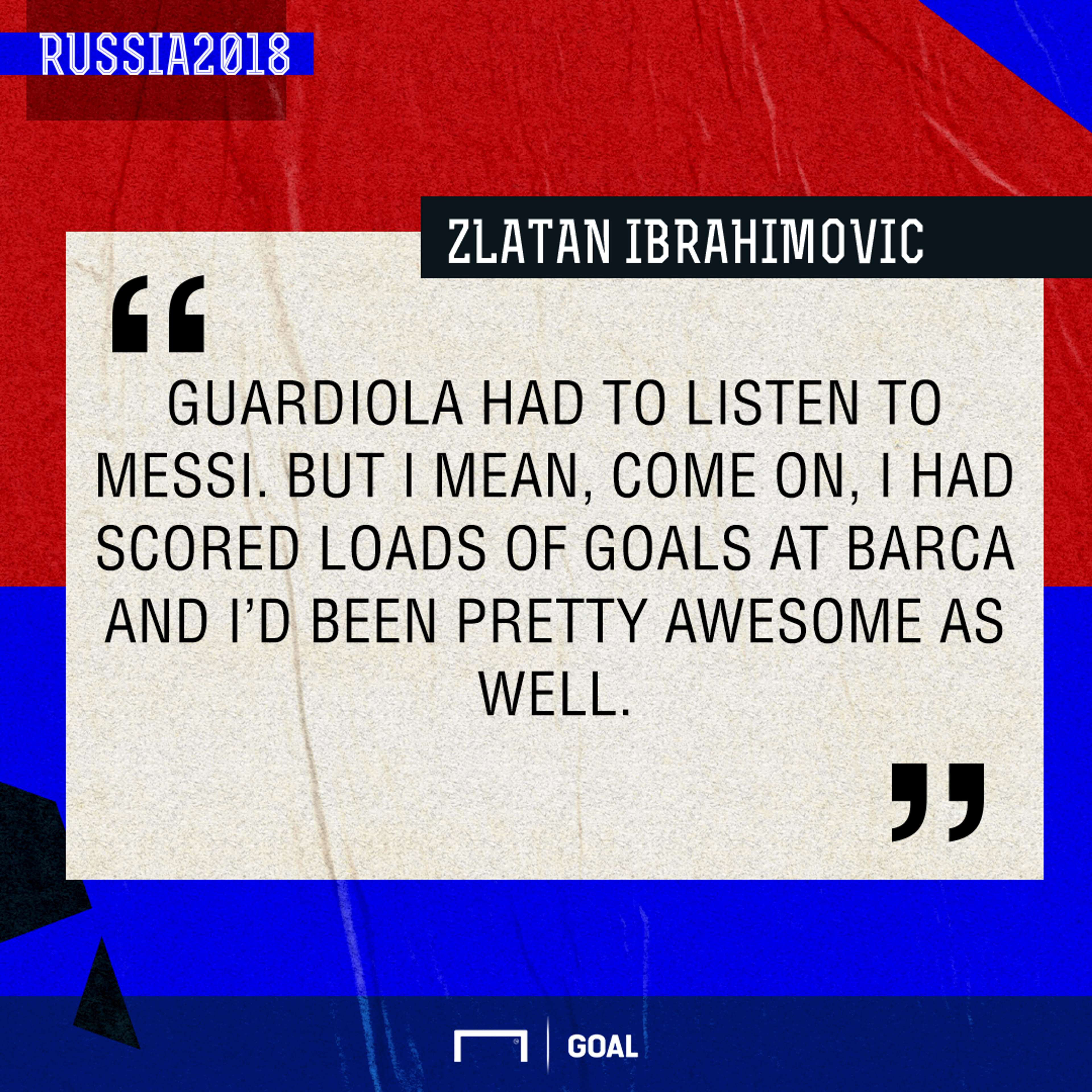 Ibrahimovic quote