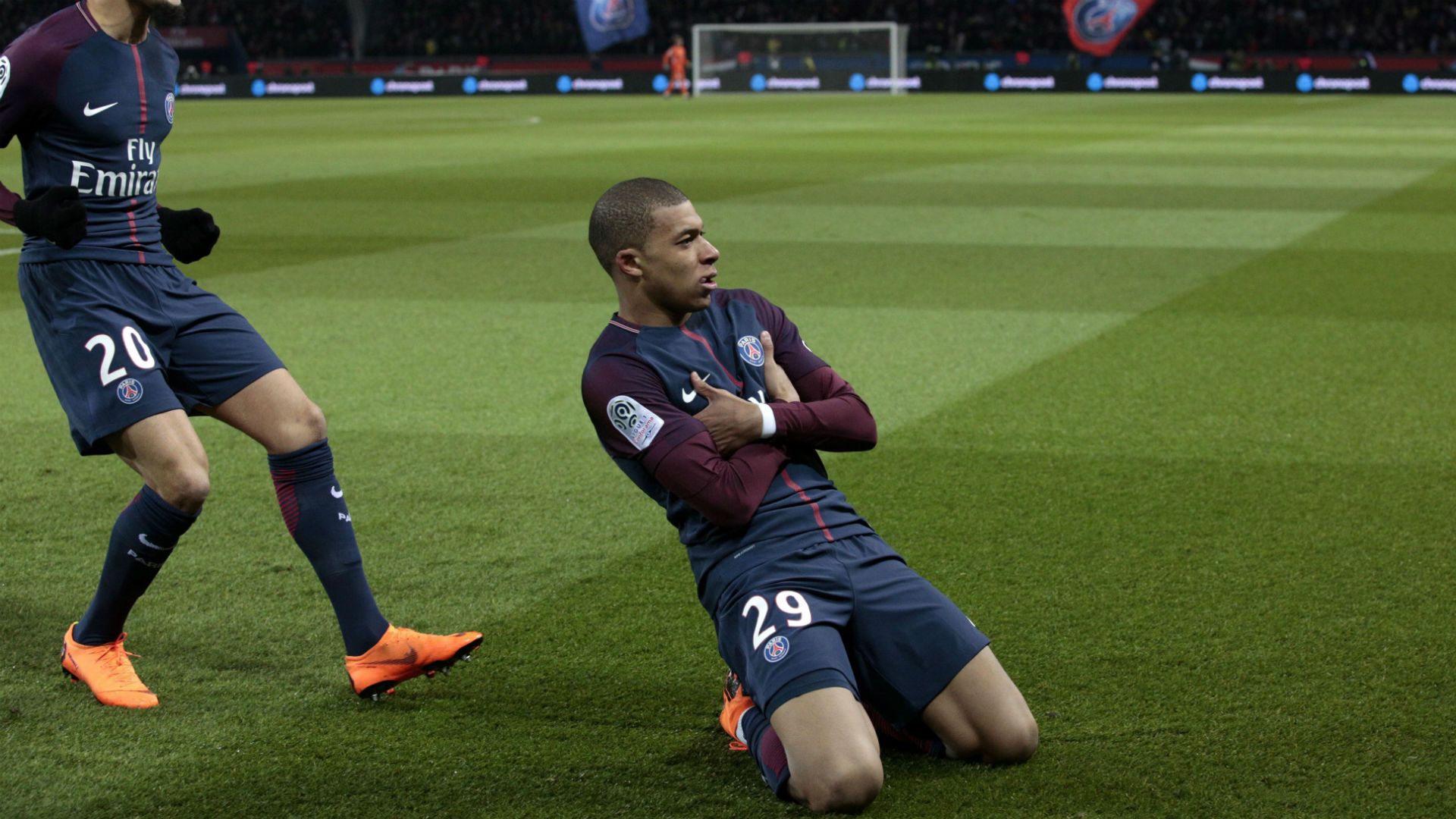 Kylian Mbappé PSG OM Ligue 1 25022018