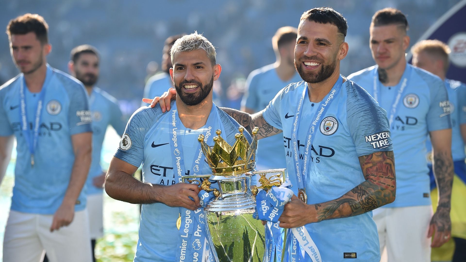 Agüero Otamendi Manchester City 12052019